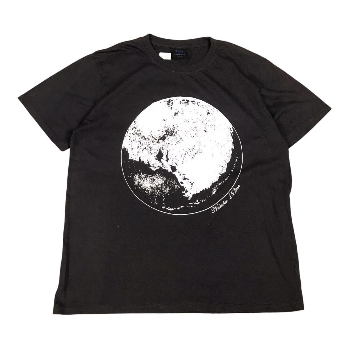 Japanese Brand × Number (N)ine NUMBER NINE X MARLBORO DESIGN BIG MOON DRAK GRAY TSHIRT Size US M / EU 48-50 / 2 - 1 Thumbnail