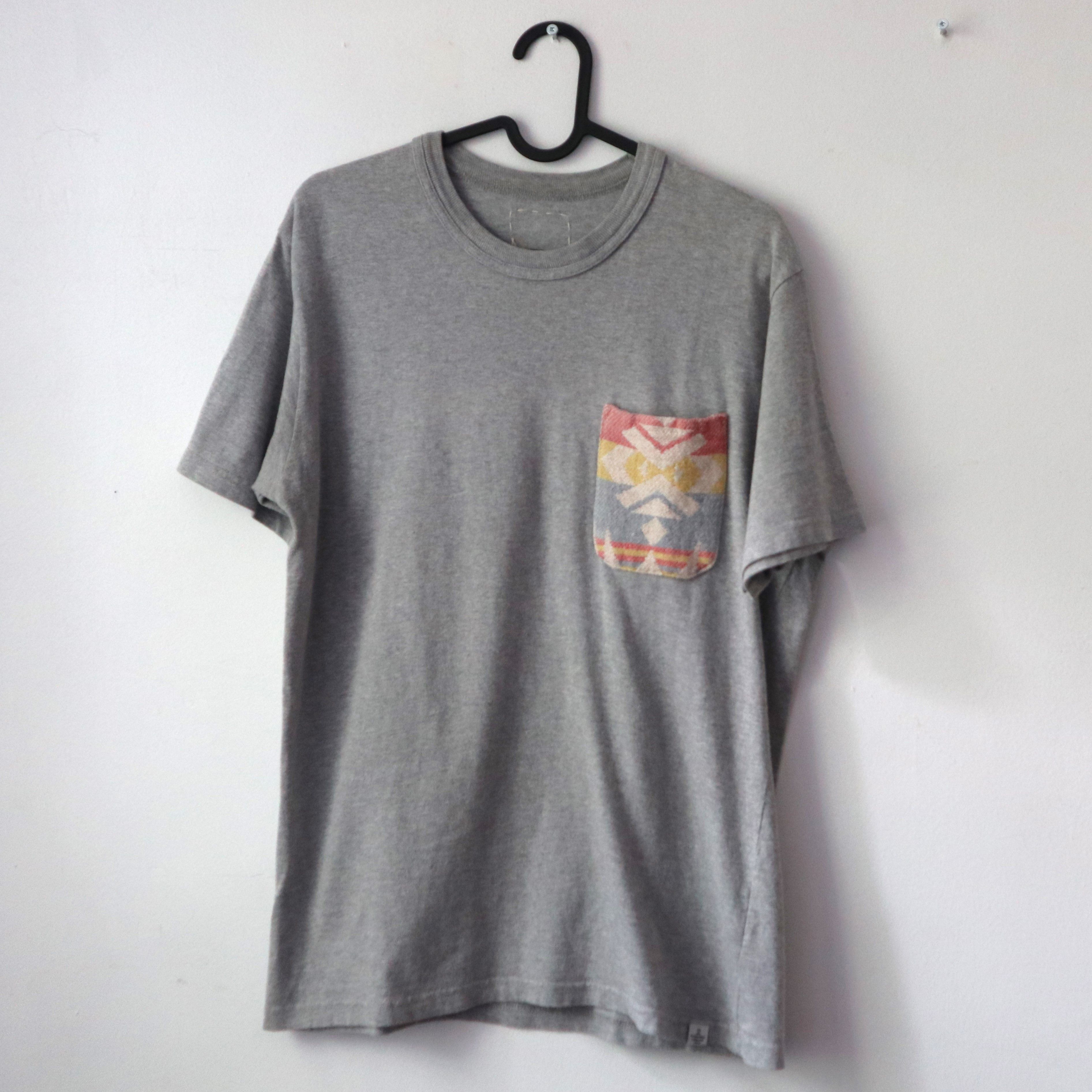 Visvim Visvim Natural Dye Native Blanket Pocket Tee | Grailed