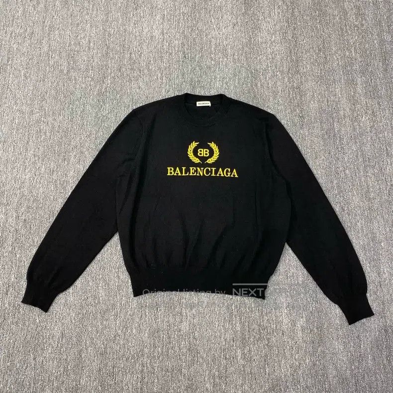 Balenciaga Balenciaga Gold Wheat Knitted Sweater Hoodie/M Size Size US M / EU 48-50 / 2 - 1 Thumbnail