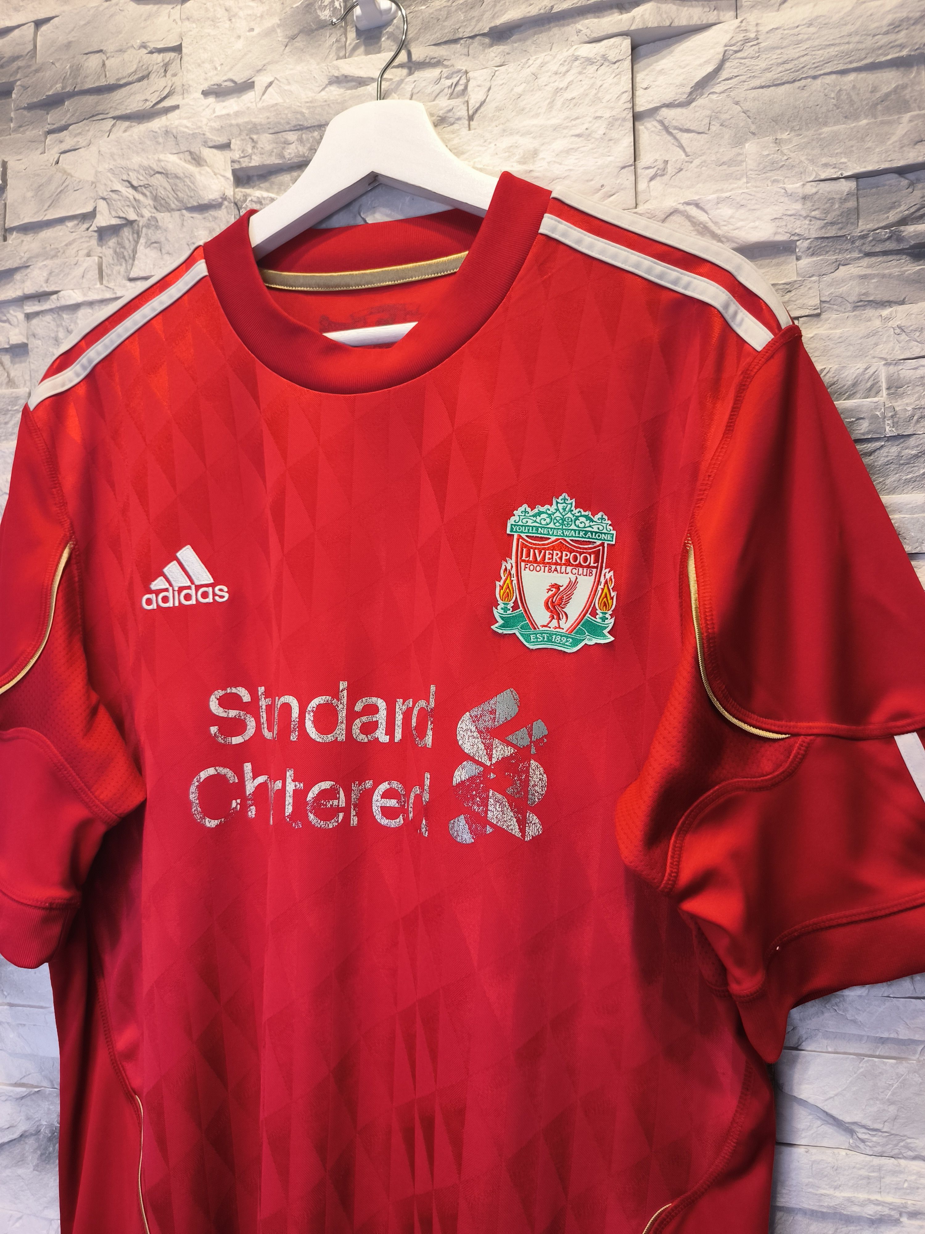 Adidas × Vintage Adidas FC Liverpool Football Jersey Shirt 2011 Soccer Size US L / EU 52-54 / 3 - 2 Thumbnail
