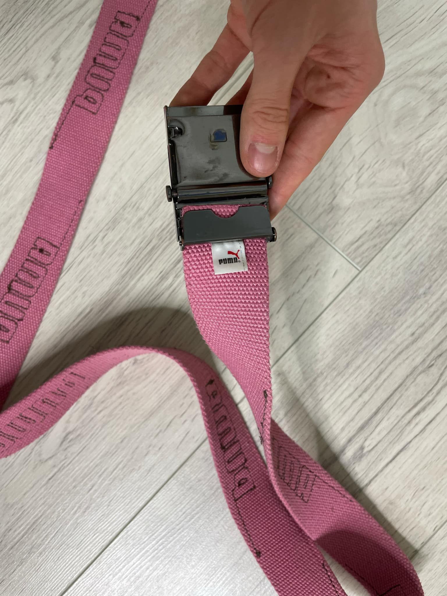 Puma × Vintage Vintage Puma y2k belt pink Size ONE SIZE - 2 Thumbnail