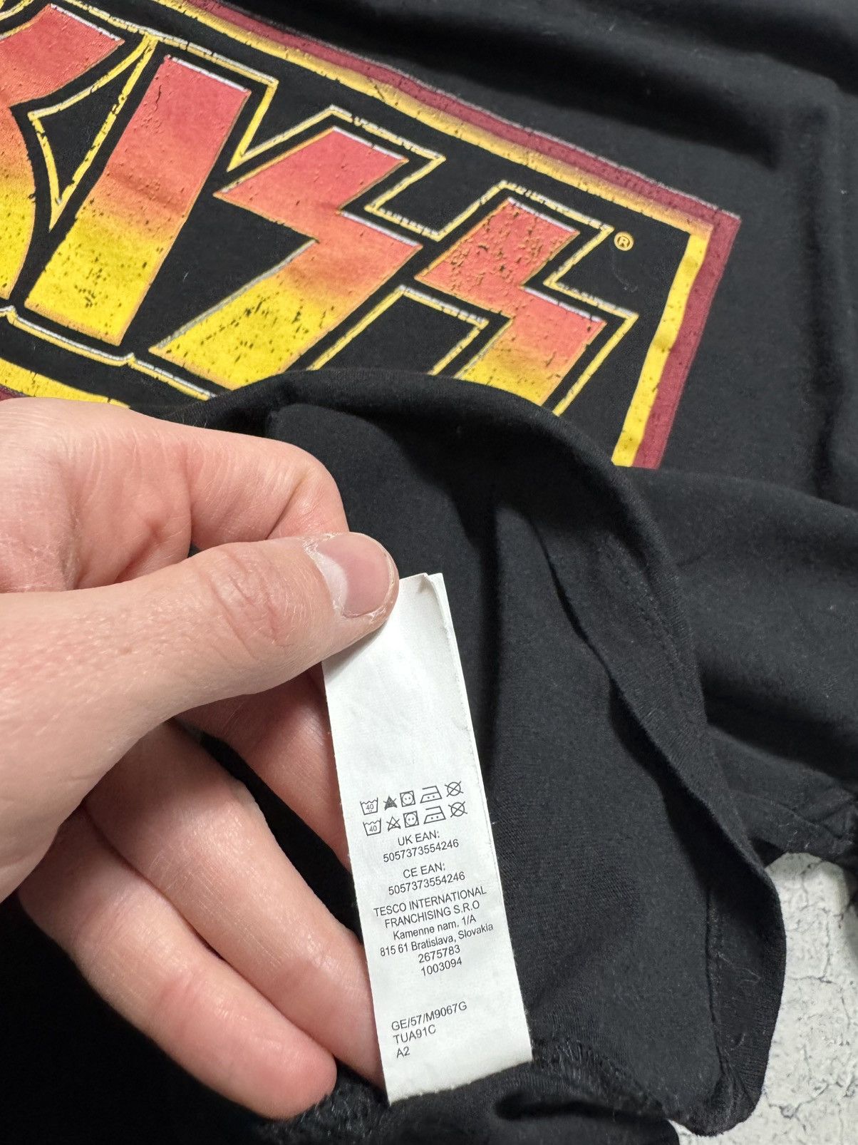 KISS Kiss Army Black Rock T-Shirt Big Logo Size US XXL / EU 58 / 5 - 9 Thumbnail