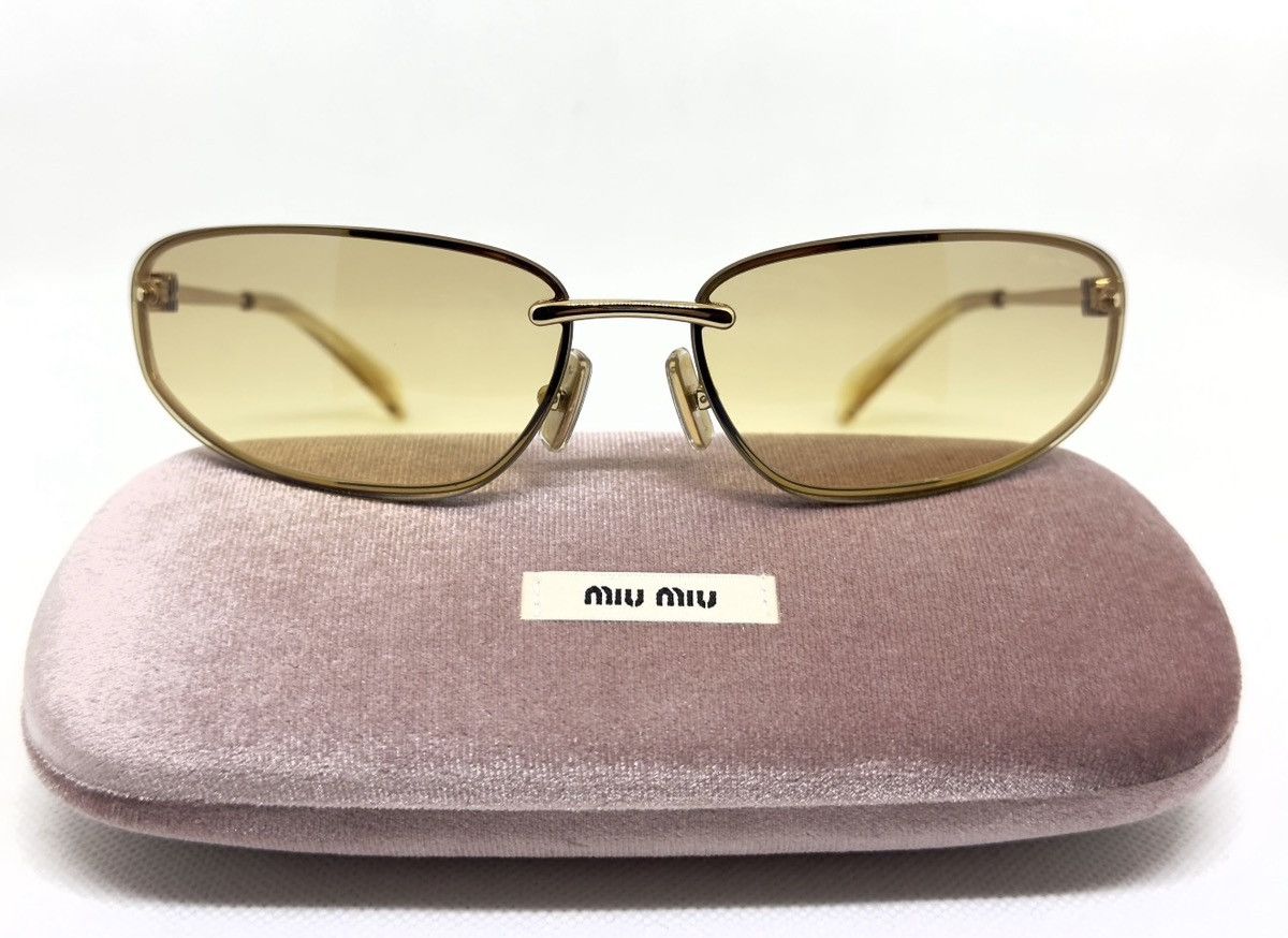 Miu Miu NEW Miu Miu sunglasses Miu Miu MU A50S 5AK-7R1 Size ONE SIZE - 13 Thumbnail