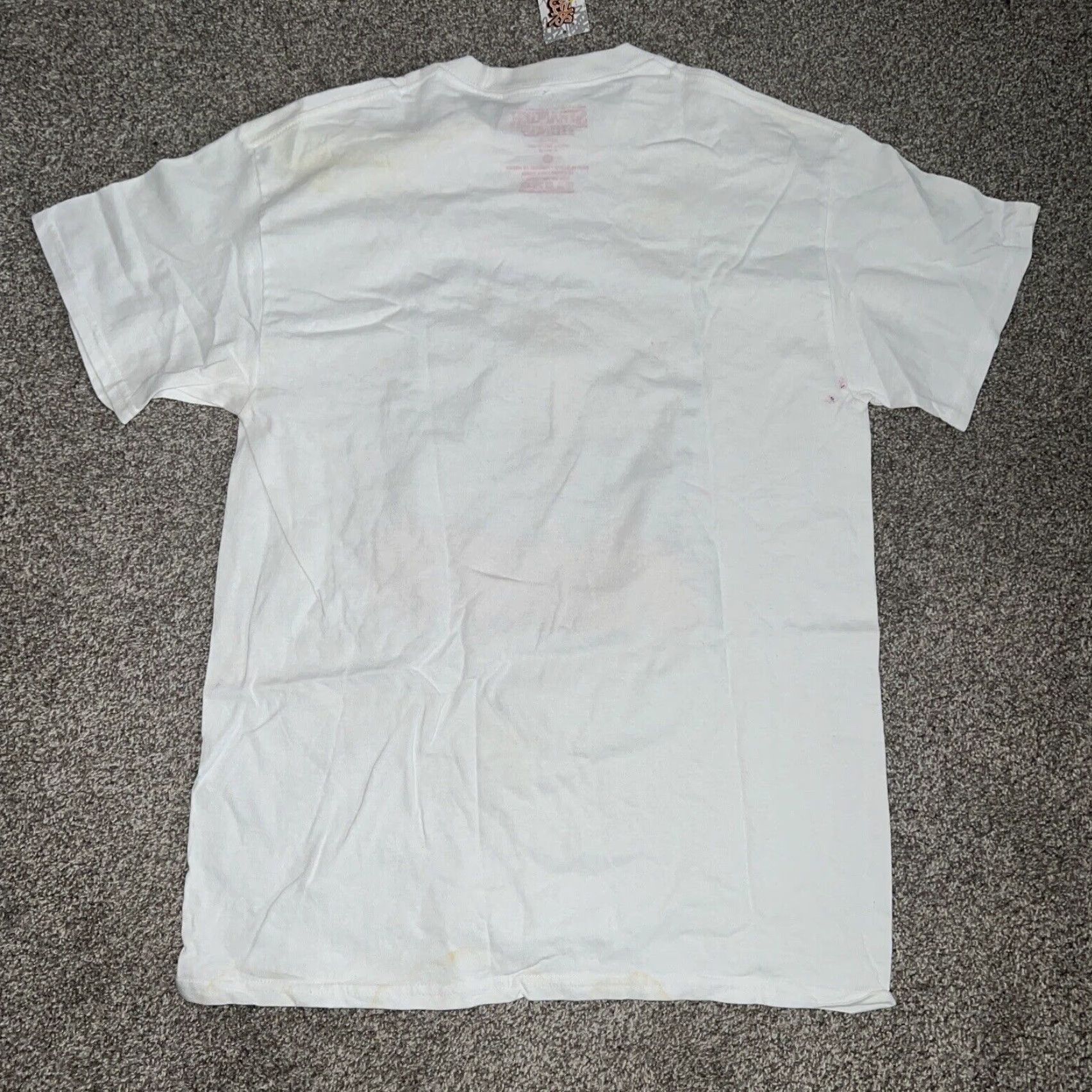 Vintage VINTAGE? Wait—not vintage. Netflix Stranger Things T-Shirt Mens M White Graphic Shirt M White Stranger Things 90s Concert Graphic tee Mens Size US M / EU 48-50 / 2 - 4 Thumbnail