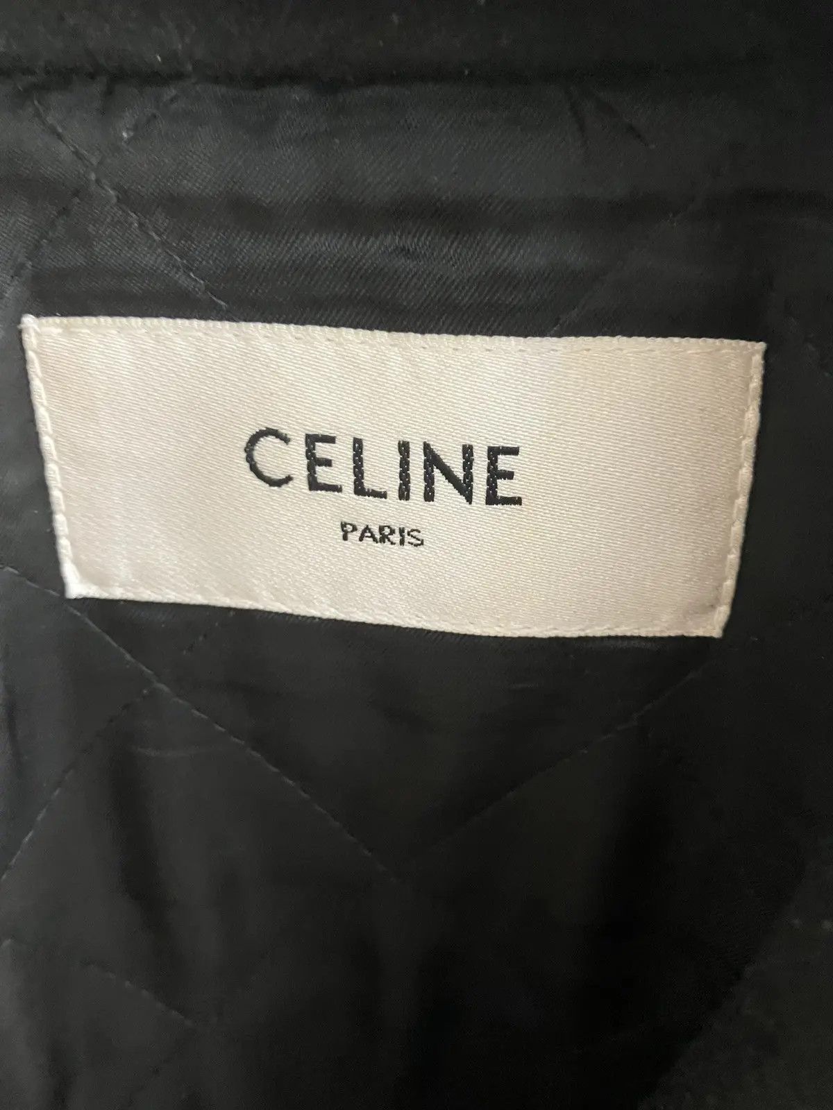 Celine FW20 Wool Teddy Bomber Jacket Size US L / EU 52-54 / 3 - 5 Thumbnail