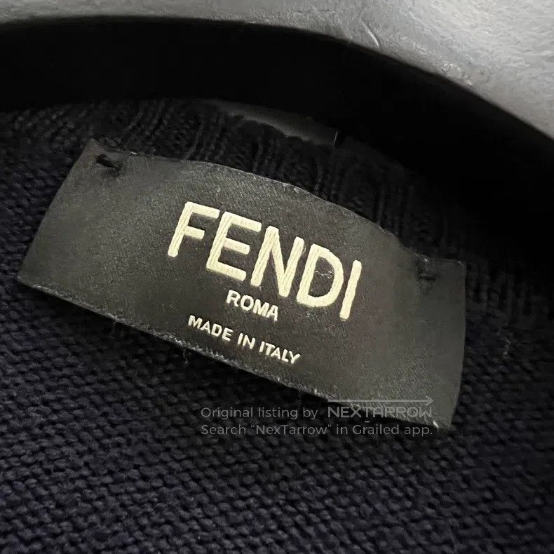Fendi Fendi Elephant Pattern Printed Knit Top Size US M / EU 48-50 / 2 - 4 Thumbnail
