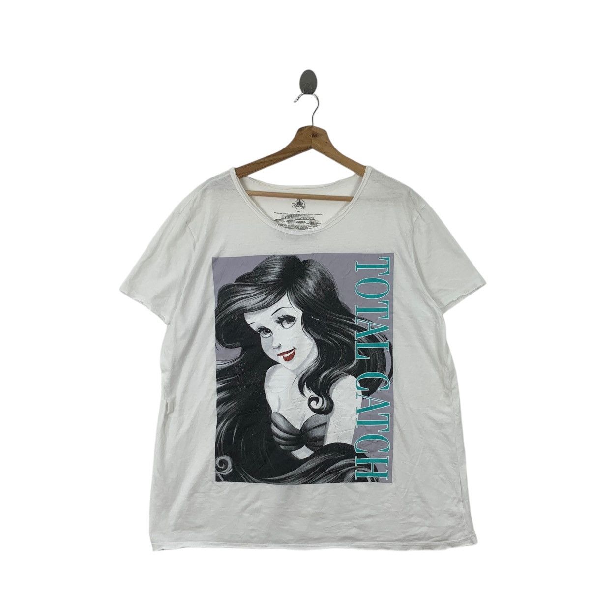 Disney DISNEY LITTLE MERMAID Ariel Cartoon Full Print Tee Shirt Top Size XXL / US 16-18 / IT 52-54 - 1 Thumbnail