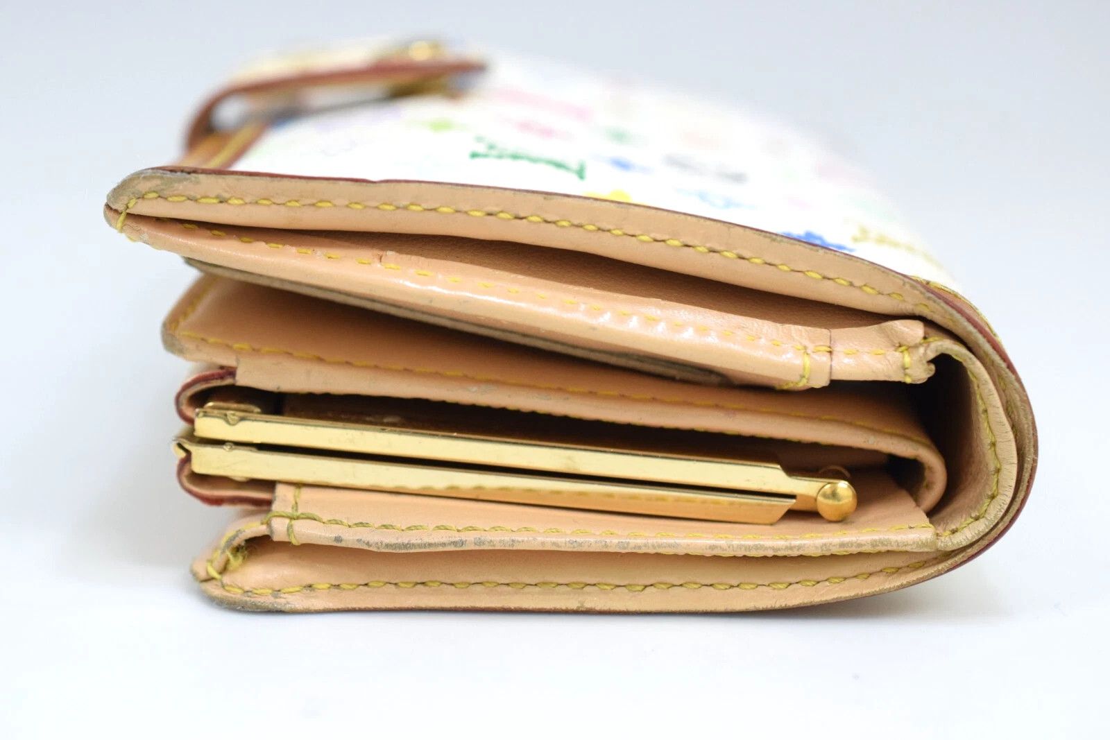 Louis Vuitton Louis Vuitton Portefeuille Viennois Wallet Multicolor M92987 Size ONE SIZE - 5 Thumbnail