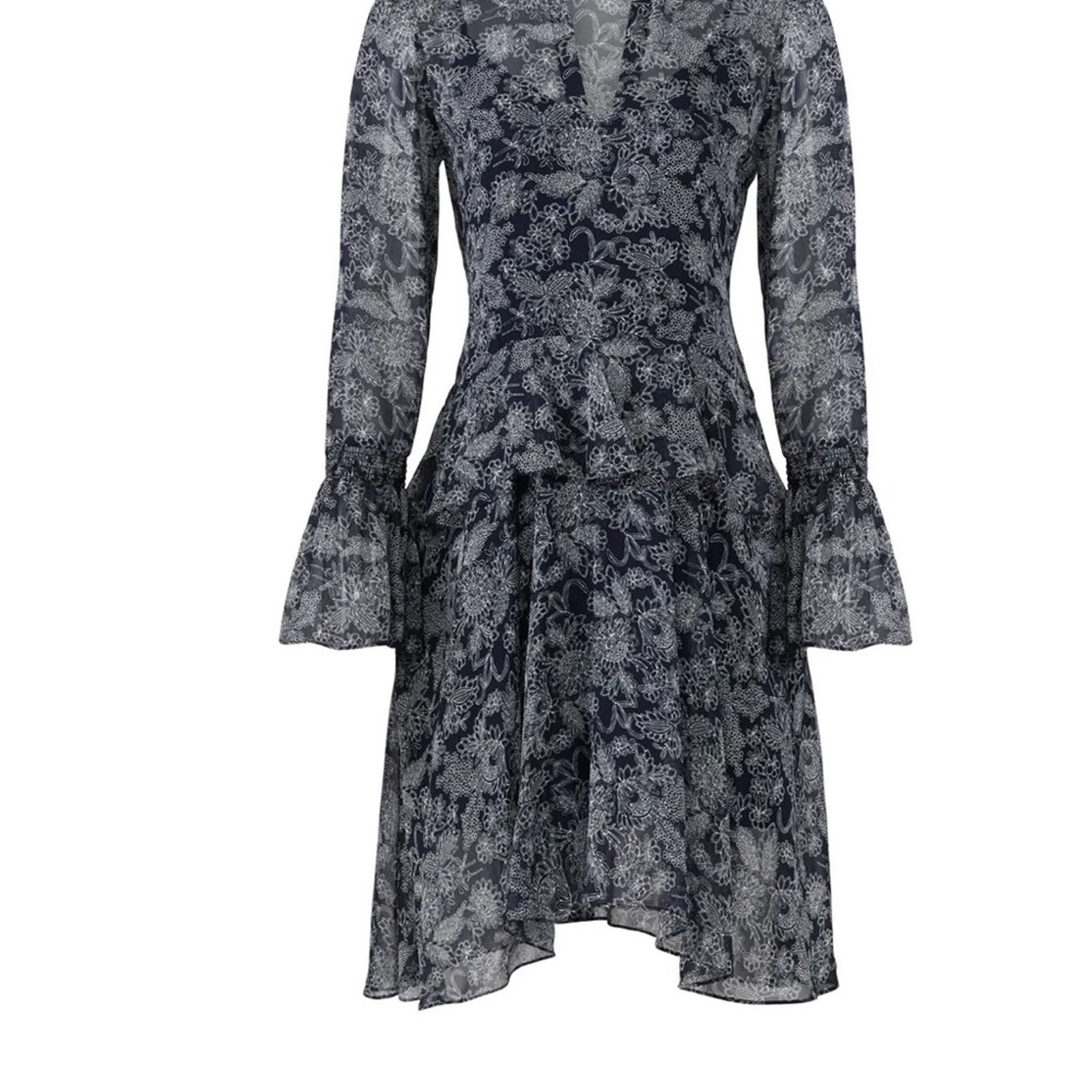 Derek Lam 10 Crosby Derek Lam 10 Crosby $595 100% silk Floral Dress Size 2 Size XS / US 0-2 / IT 36-38 - 4 Thumbnail