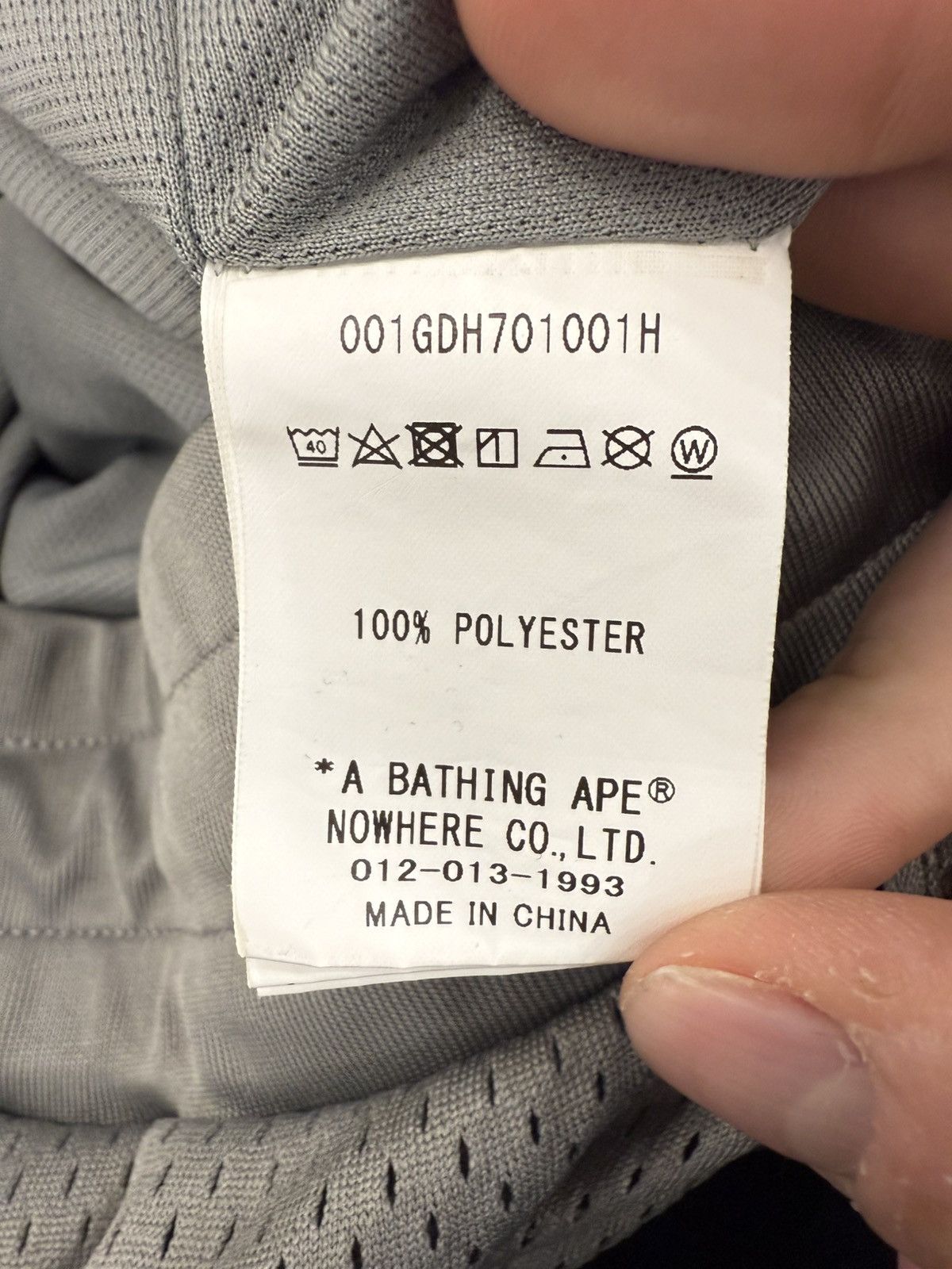 Bape Bape Grey Mesh Shorts Size US 36 / EU 52 - 8 Thumbnail