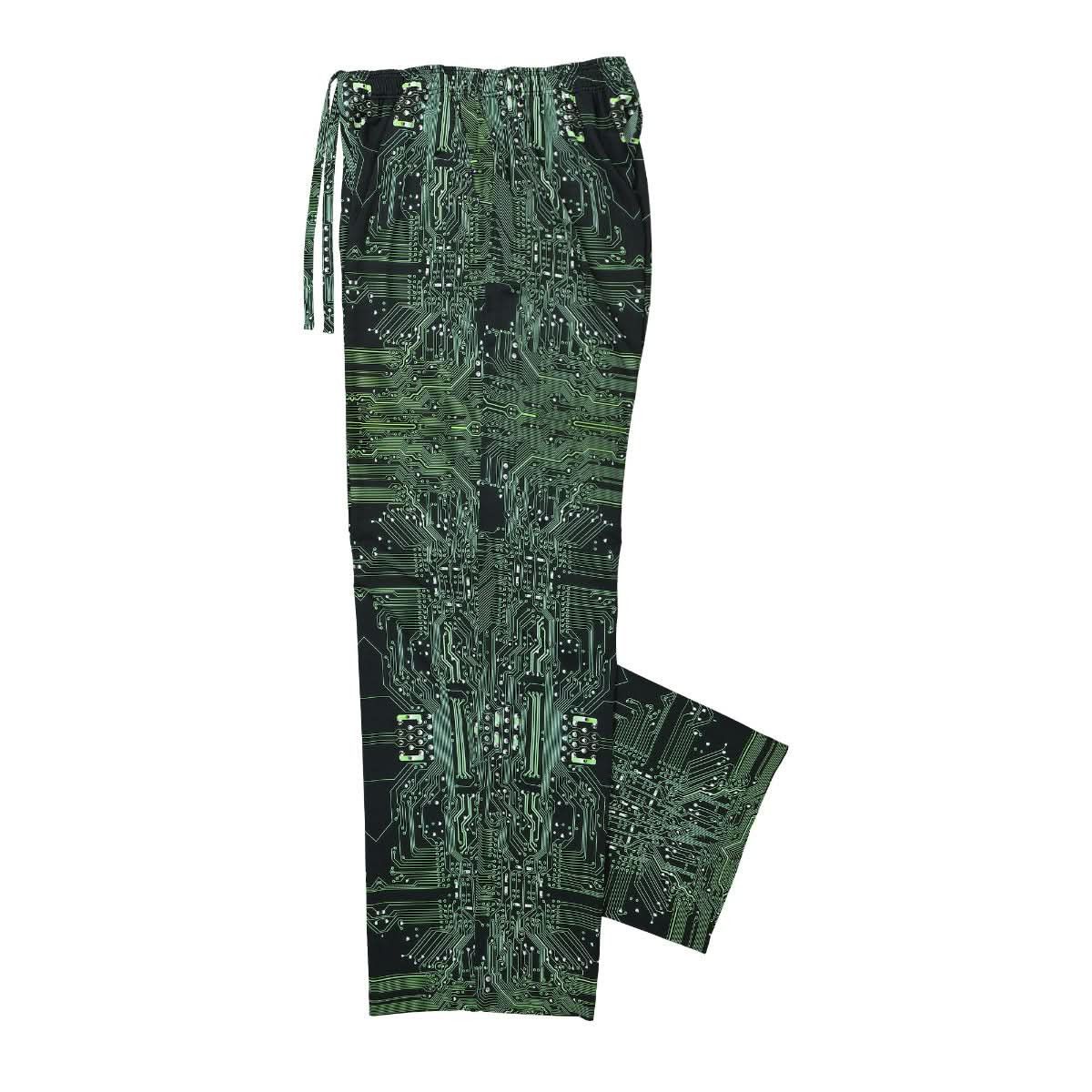 Vetements Small GRAIL Cyber Circuit Crypto Print Wide Leg Pants FW22 Size US 30 / EU 46 - 21 Thumbnail