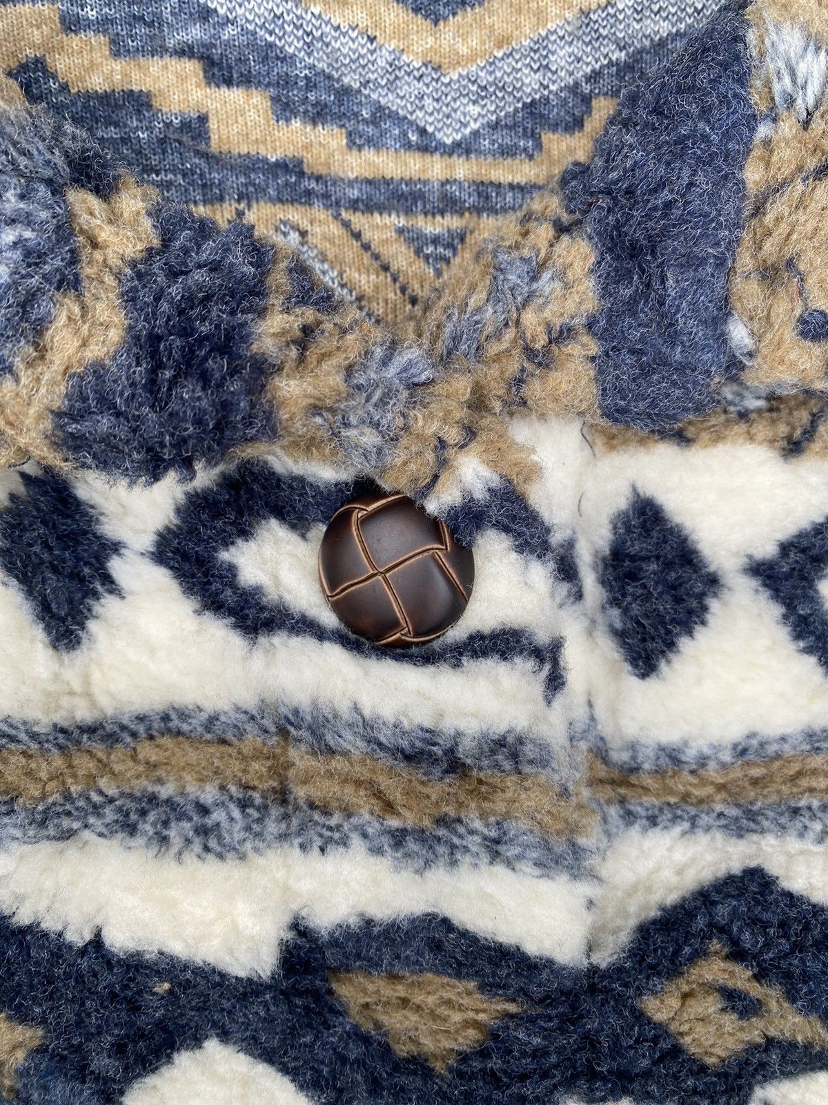 Japanese Brand AW Acosto navajo printed fleece Size US M / EU 48-50 / 2 - 6 Thumbnail
