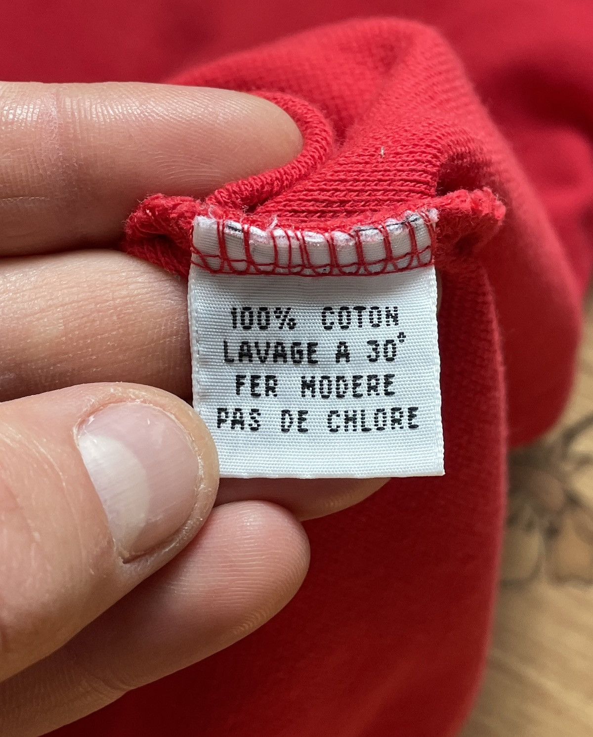 Yves Saint Laurent Vintage Yves Saint Laurent Men’s Red Polo T Shirt Size US XL / EU 56 / 4 - 13 Thumbnail
