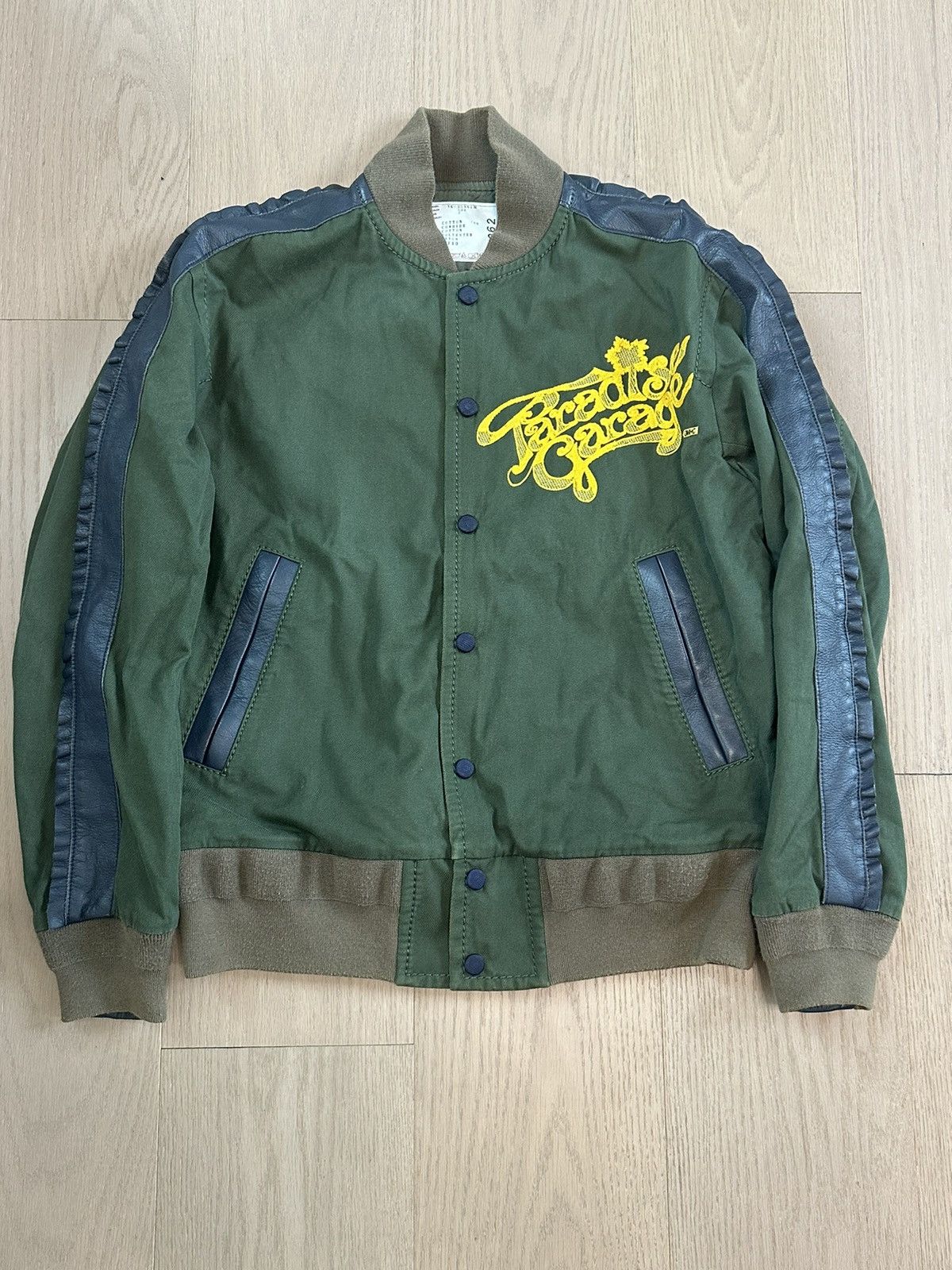 Sacai Sacai Ruffle Calf Sleeves Bomber Jacket Size US M / EU 48-50 / 2 - 1 Thumbnail