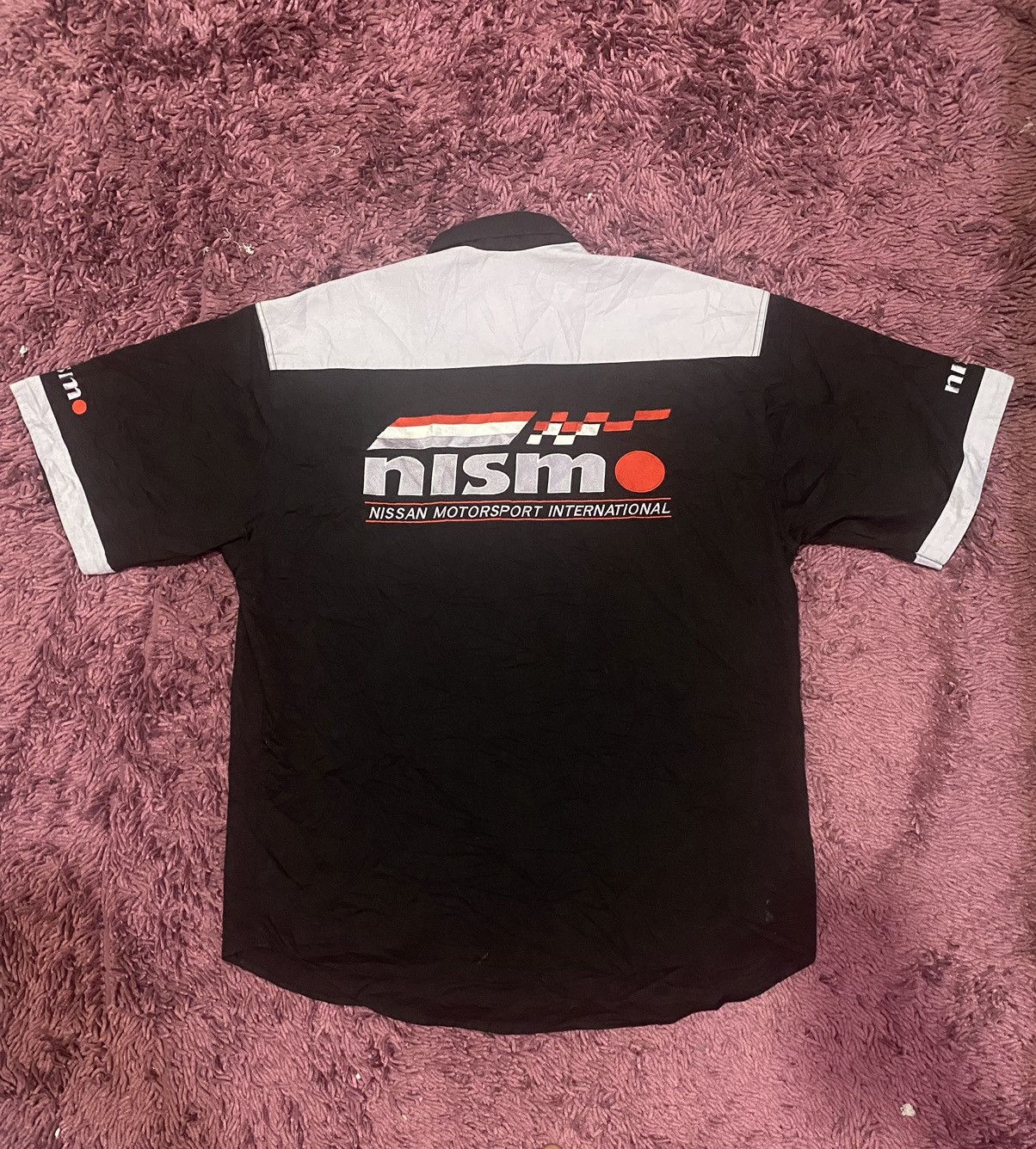 Japanese Brand × Vintage Nismo Nissan Motorsport International Button Up Shirt Size US XL / EU 56 / 4 - 2 Thumbnail