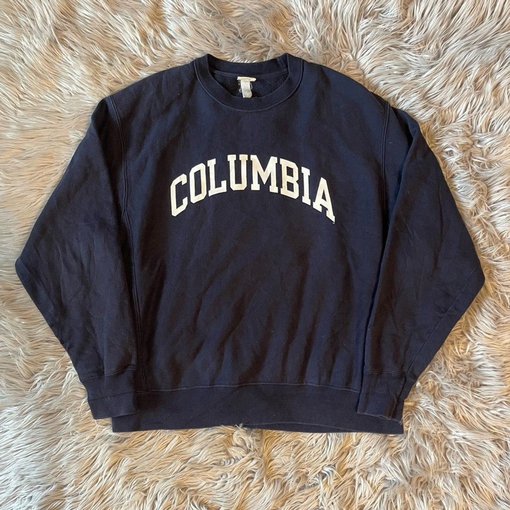 Champion Columbia Champion Black Crewneck Sweater size XL Size US XL / EU 56 / 4 - 1 Thumbnail