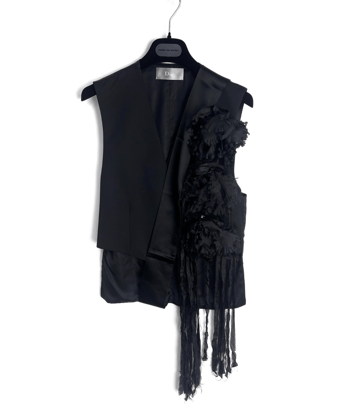 Sz 44 Dior Homme 07SS Flower Attached Vest