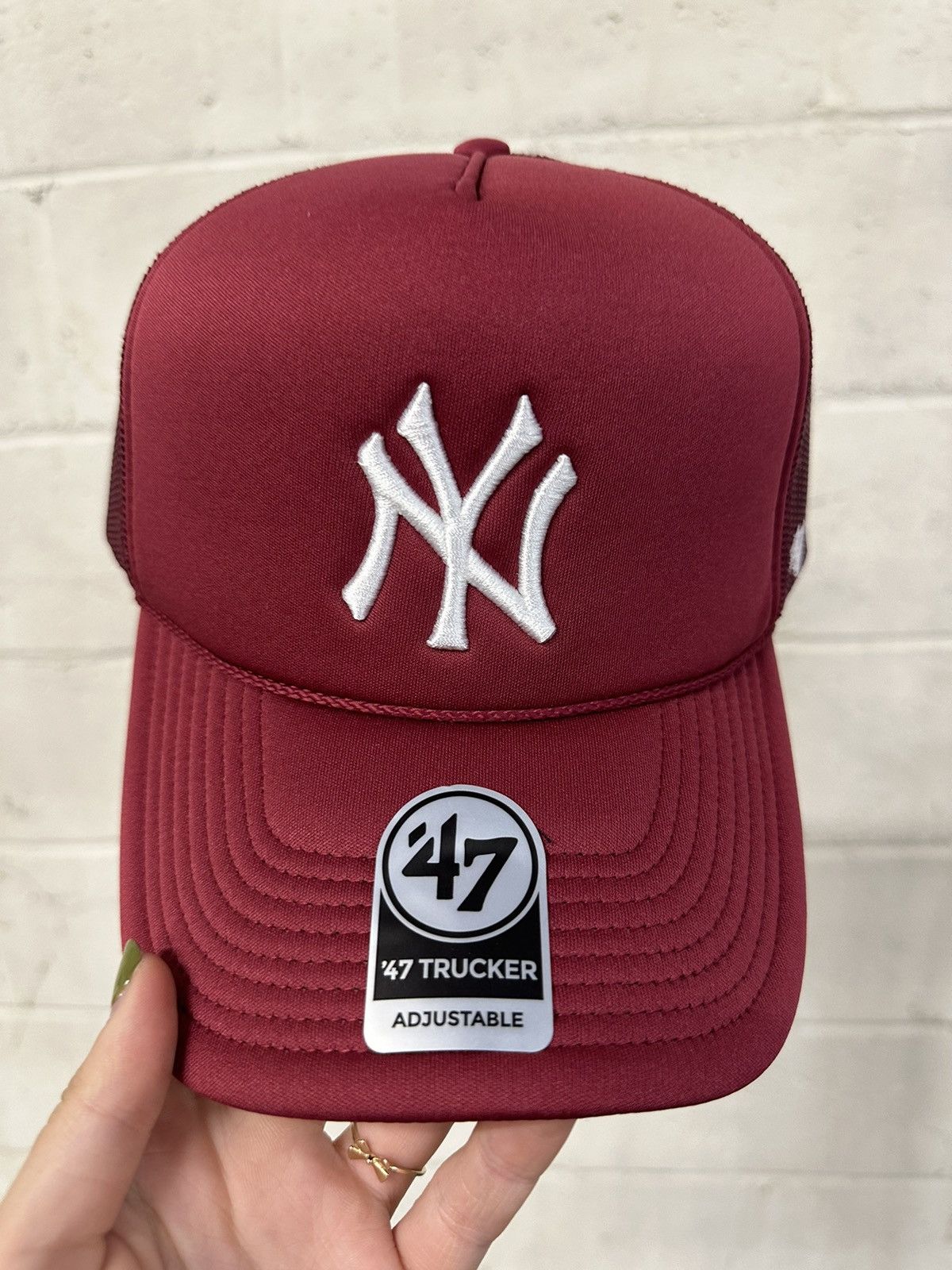 New York Yankees × Urban Outfitters × Vintage Urban outfitters Yankees trucker hat Size ONE SIZE - 2 Thumbnail