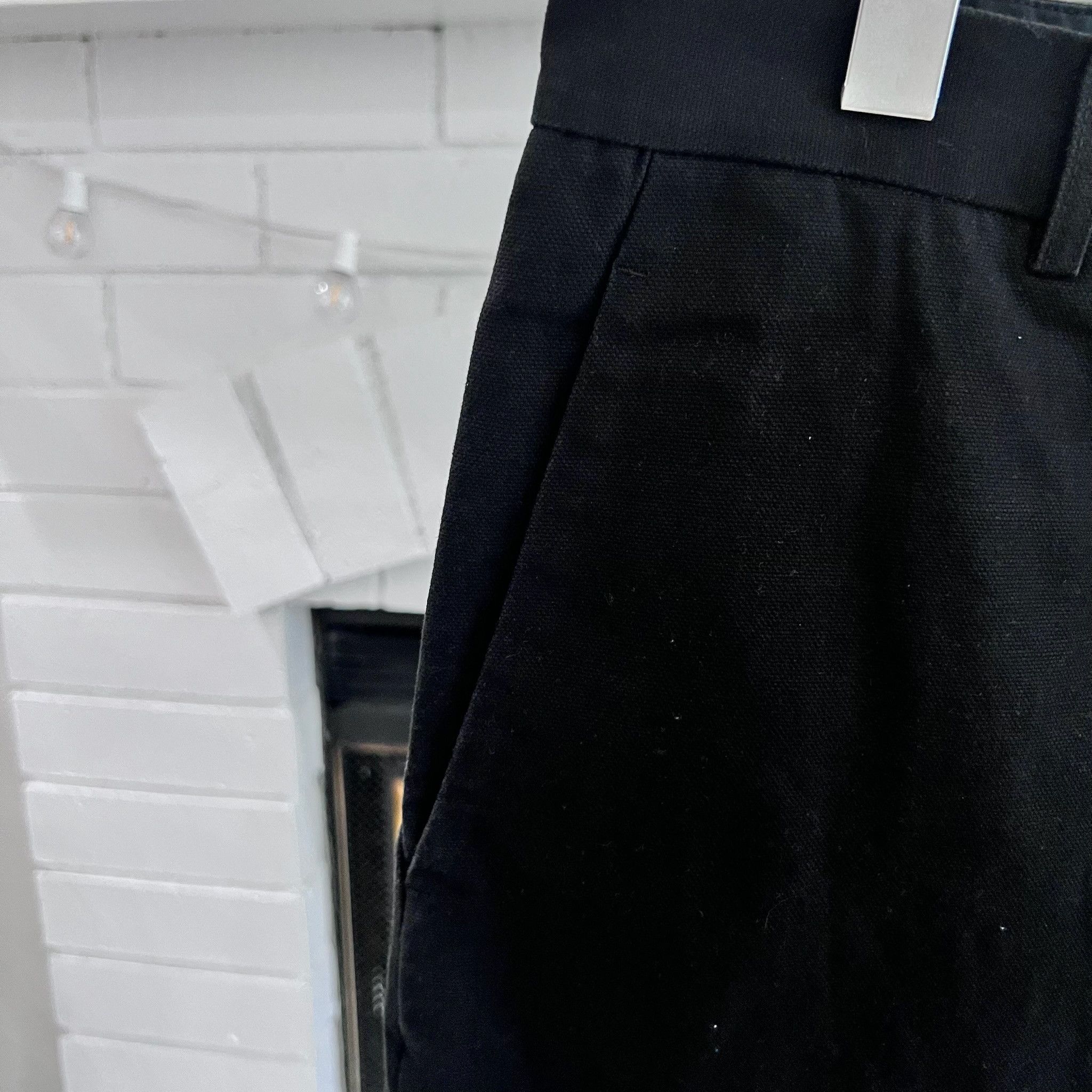 Totokaelo Archive Totokaelo Black Cropped Pants - From Tokyo, Japan Size US 31 - 2 Thumbnail
