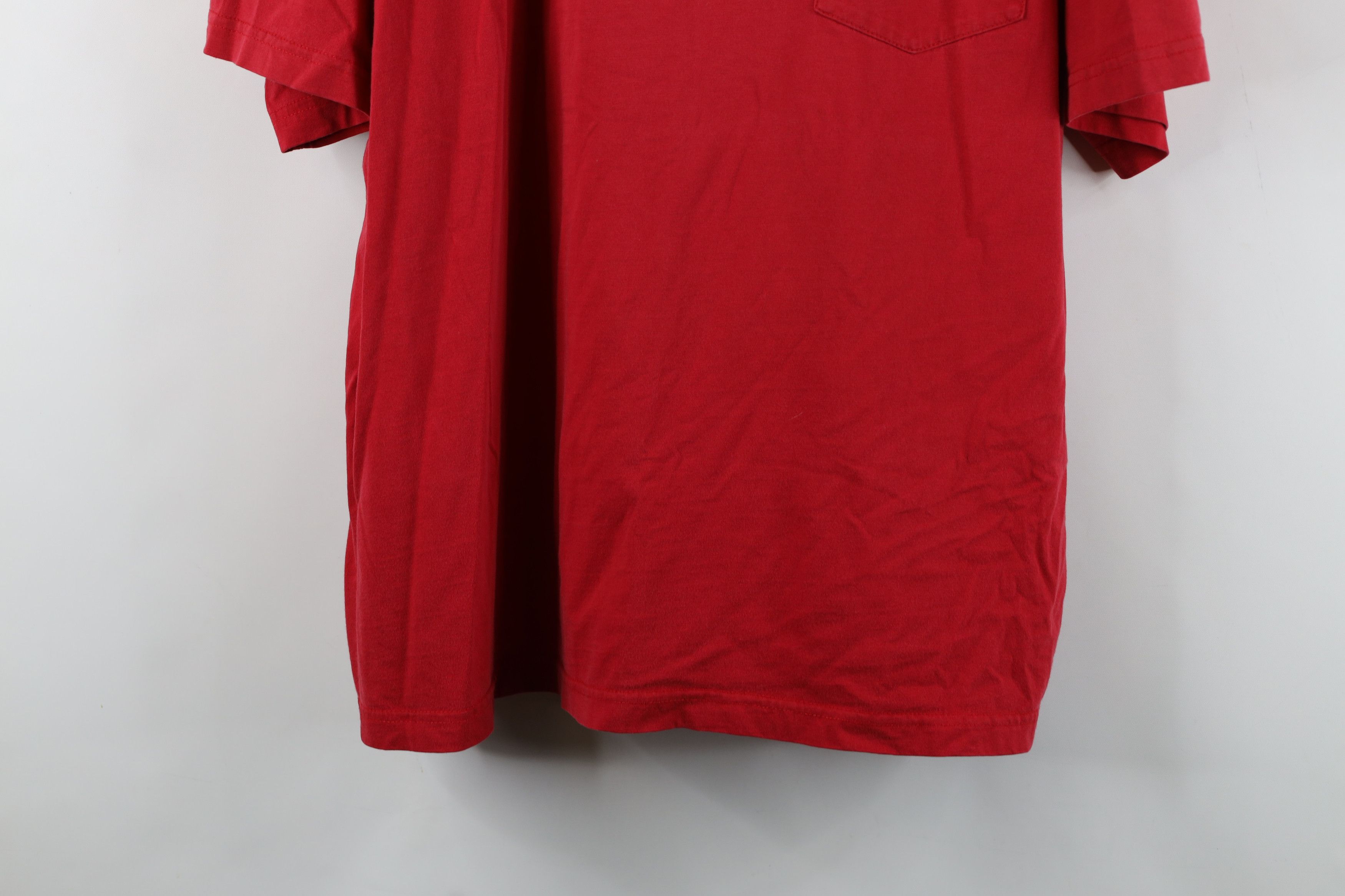 Vintage Vintage 90s Y2K Streetwear Heavyweight Blank Cotton T-Shirt Size US XXL / EU 58 / 5 - 3 Thumbnail