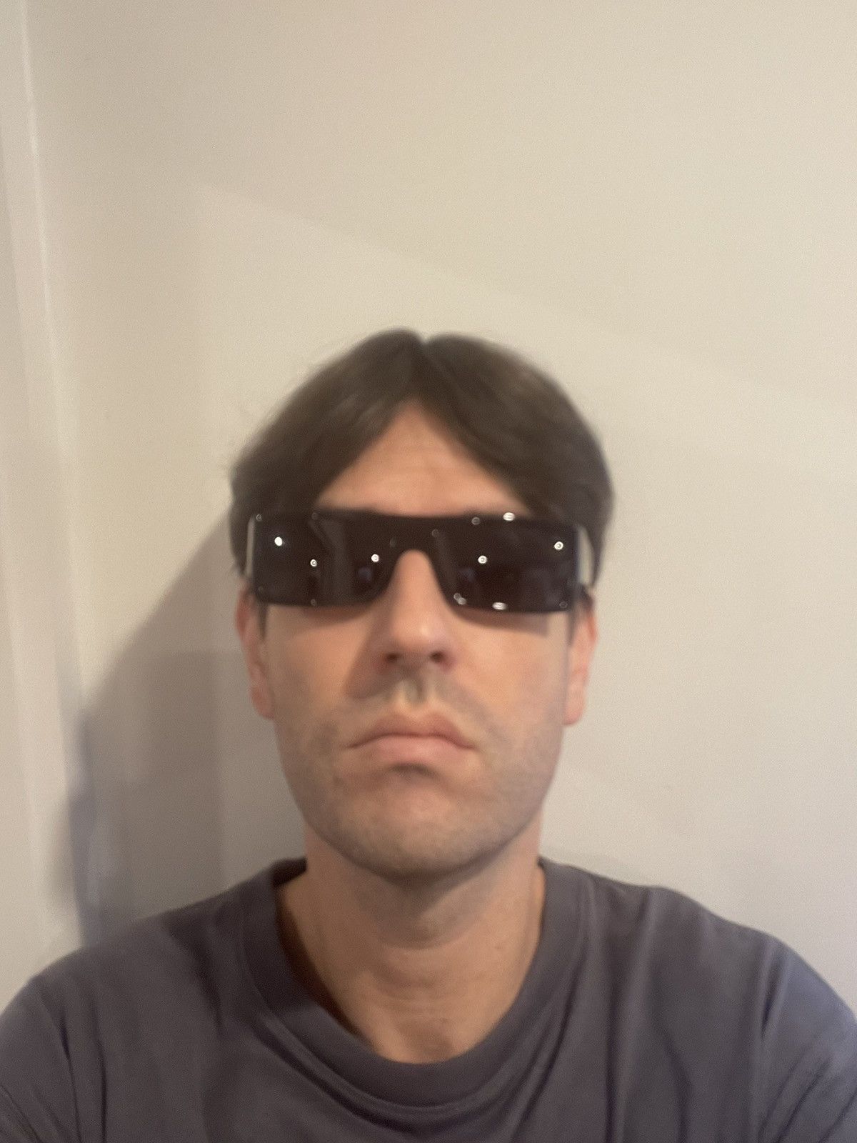 Dior × Hedi Slimane Dior Homme black tie 3/s thin sunglasses by Hedi Slimane Size ONE SIZE - 16 Thumbnail