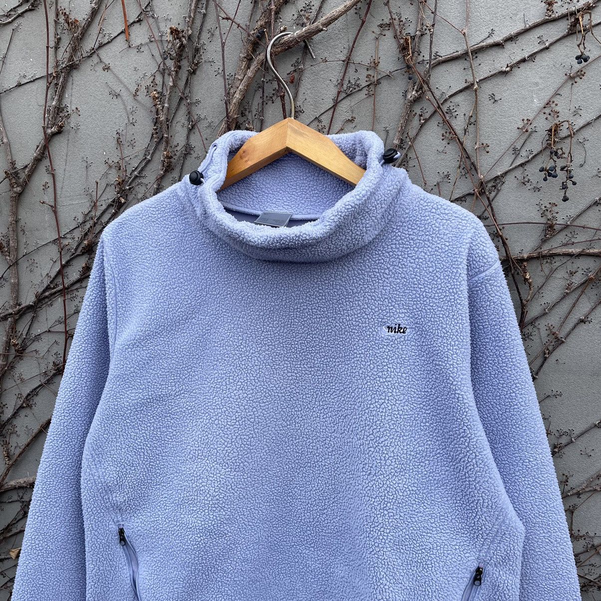 Vintage Vintage Nike Teddy Fleece Pullover Sweatshirt Size XL / US 12-14 / IT 48-50 - 2 Thumbnail