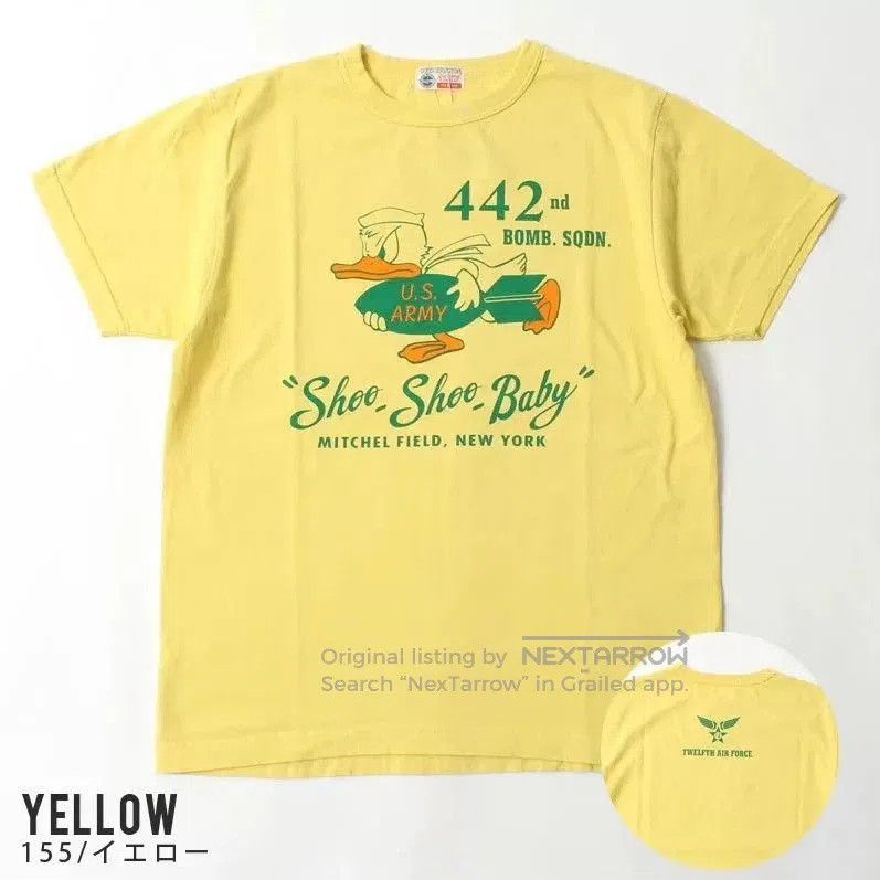 Buzz Rickson's Buzz Rickson's Donald Duck Bombing Sqn Cotton T. Size US L / EU 52-54 / 3 - 3 Thumbnail