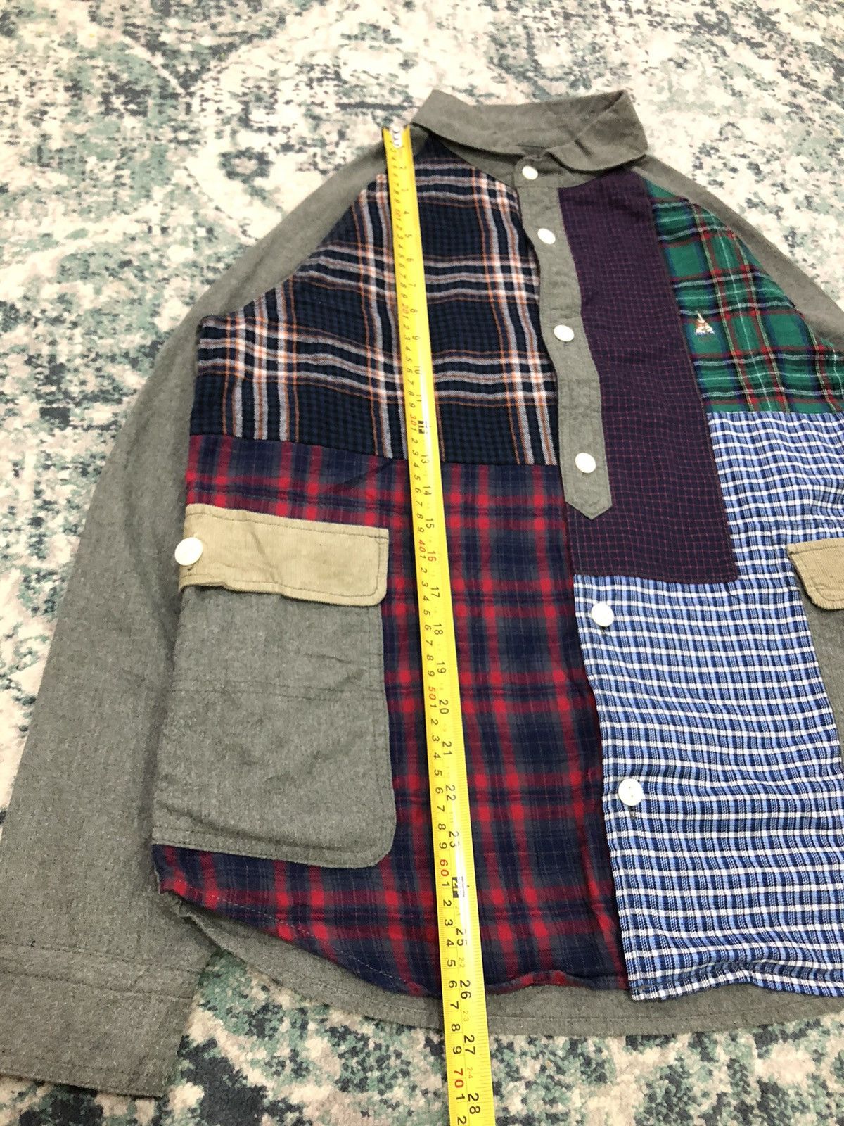 go slow caravan FW2020 ' Go Slow Caravan ' 5 Cut Layered Double Big Pocket Size US L / EU 52-54 / 3 - 7 Thumbnail