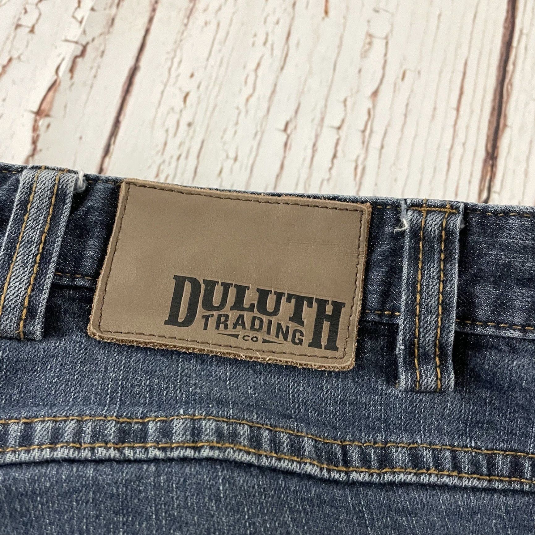 Denime Duluth Jeans Duluth Flex Weekender Medium Blue Denim Jeans Men 44x32 Regular 44 Denim Blue Mens Jeans Straight"} Size US 44 / EU 60 - 2 Thumbnail