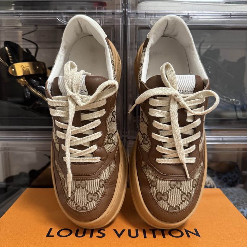 Gucci Gucci Chunky B Casual Sneakers in Brown - Size US 9 / EU 42 - 9 Thumbnail