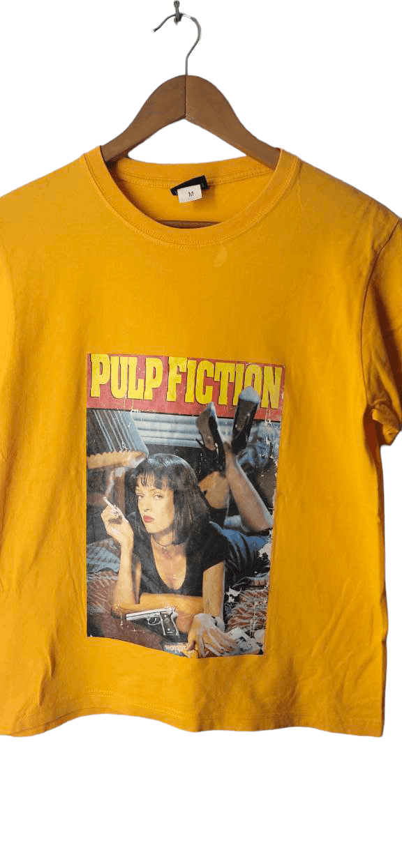 Other MOVIE PULP FICTION TRAVOLTA TEE Size US M / EU 48-50 / 2 - 5 Thumbnail