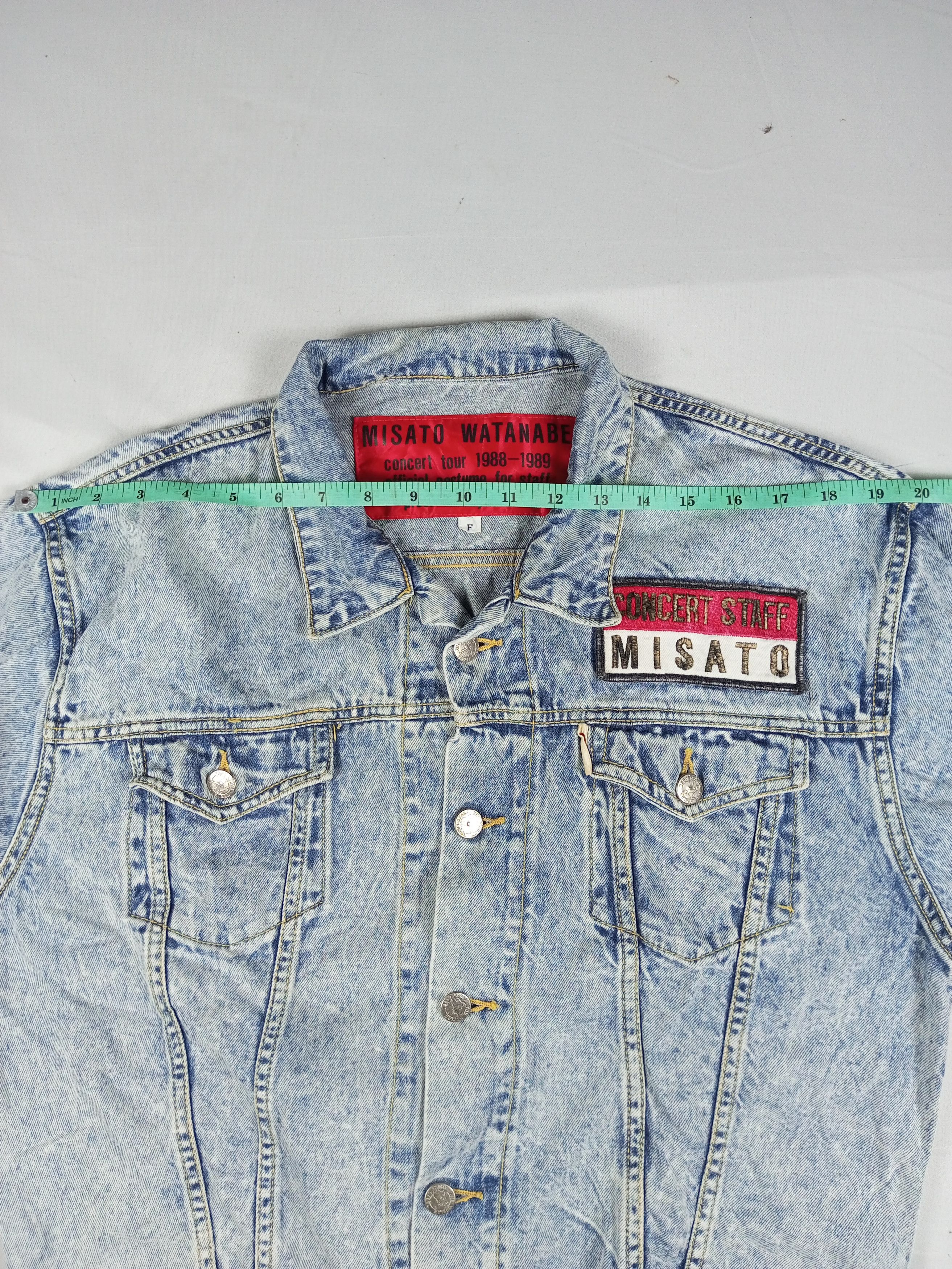 Japanese Brand VTG MISATO WATANABE CONCERT TOUR 1988-1989 ODFICIAL COSTUME Size US M / EU 48-50 / 2 - 11 Thumbnail