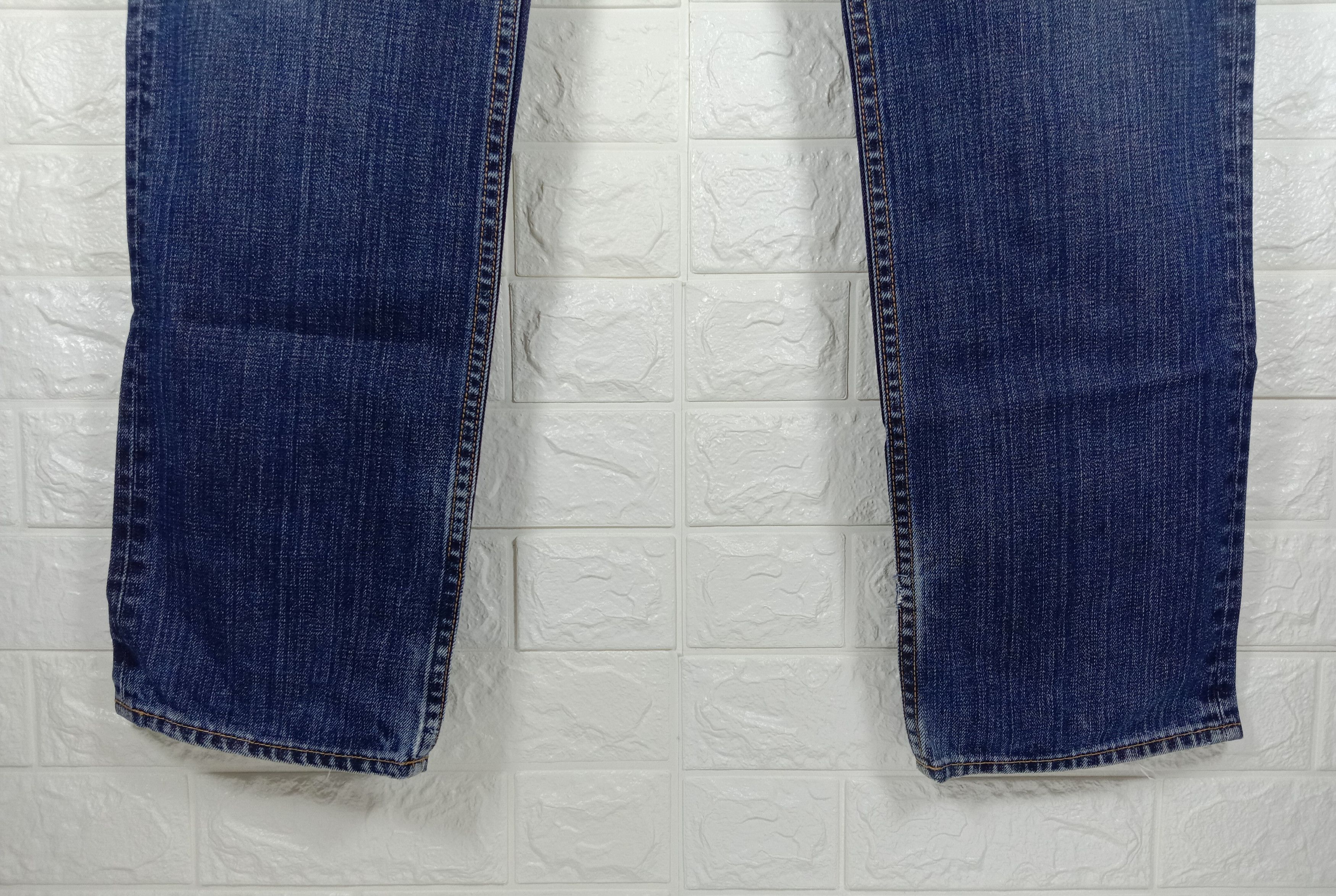 Japanese Brand Vintage Japanese Brand Kenji Straight Cut Blue Wash Jeans Size US 36 / EU 52 - 4 Thumbnail
