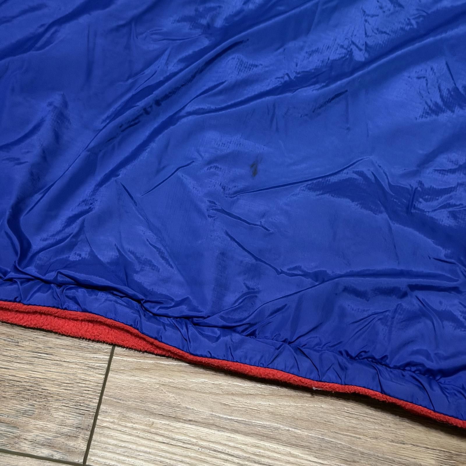 Vintage Patagonia Glissade Reversible Fleece Fish Blue Red
