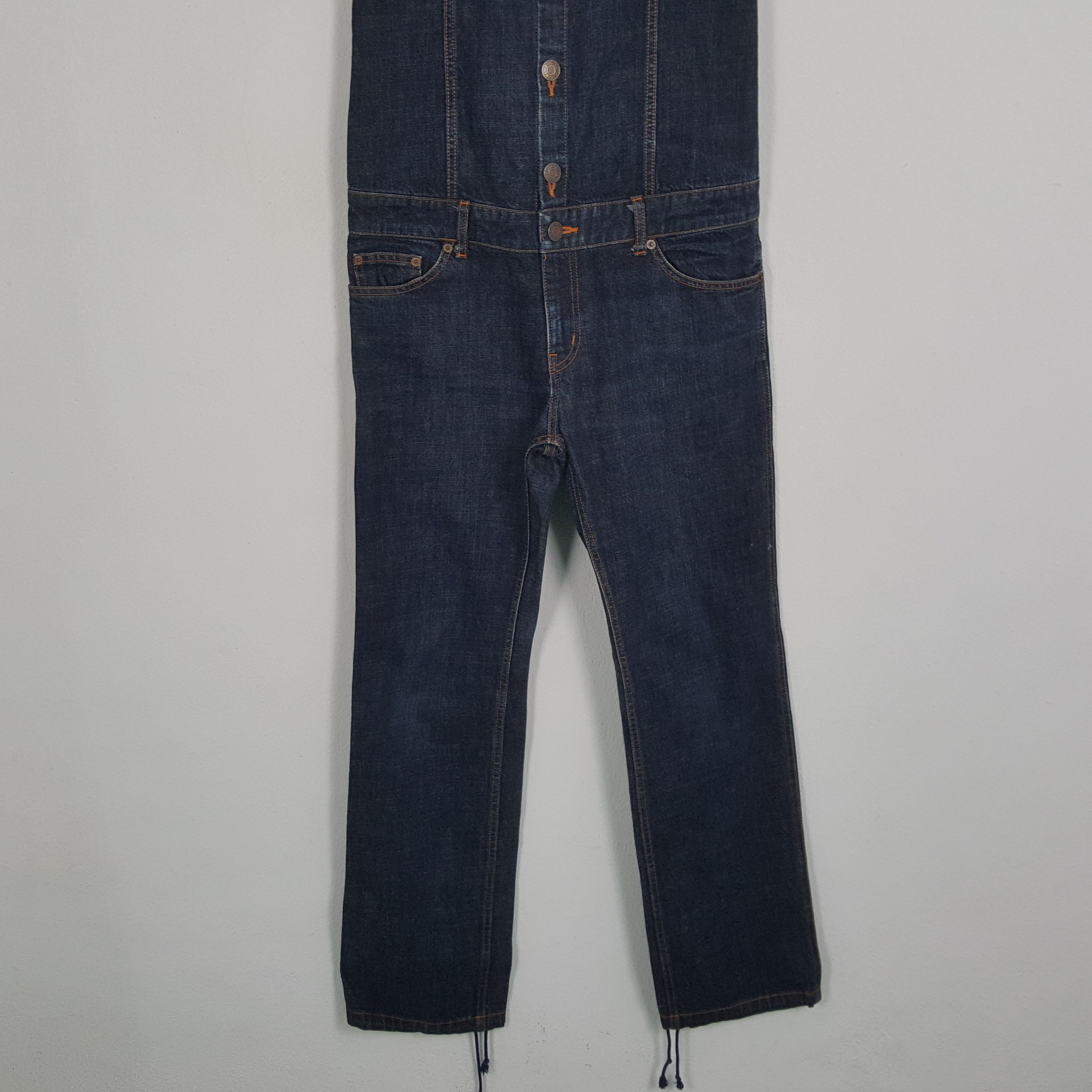 Vintage Vintage X-GIRL Japanese Fashion Brand Overall Blue Jeans Size 36" / US 14 / IT 50 - 3 Thumbnail