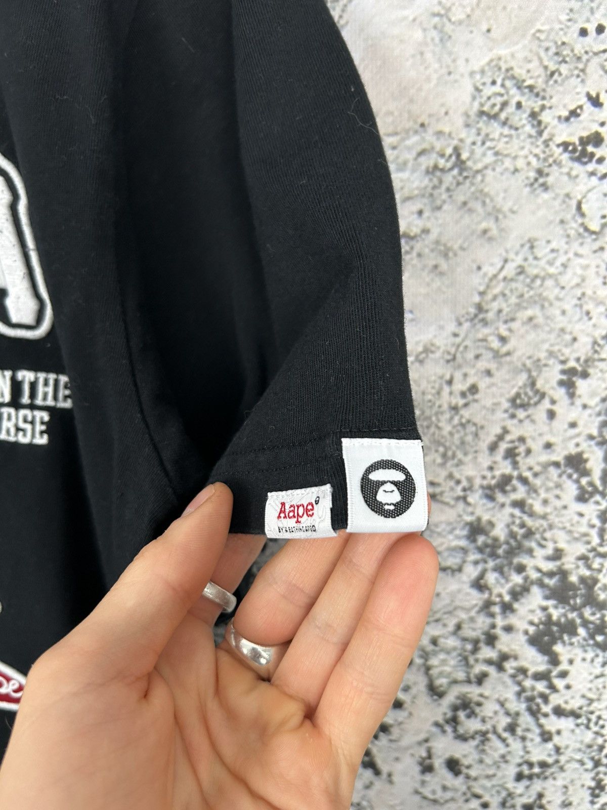 Aape Aape Japanese Graphic Tee Rap Skate Vintage Streetwear Size US S / EU 44-46 / 1 - 5 Thumbnail