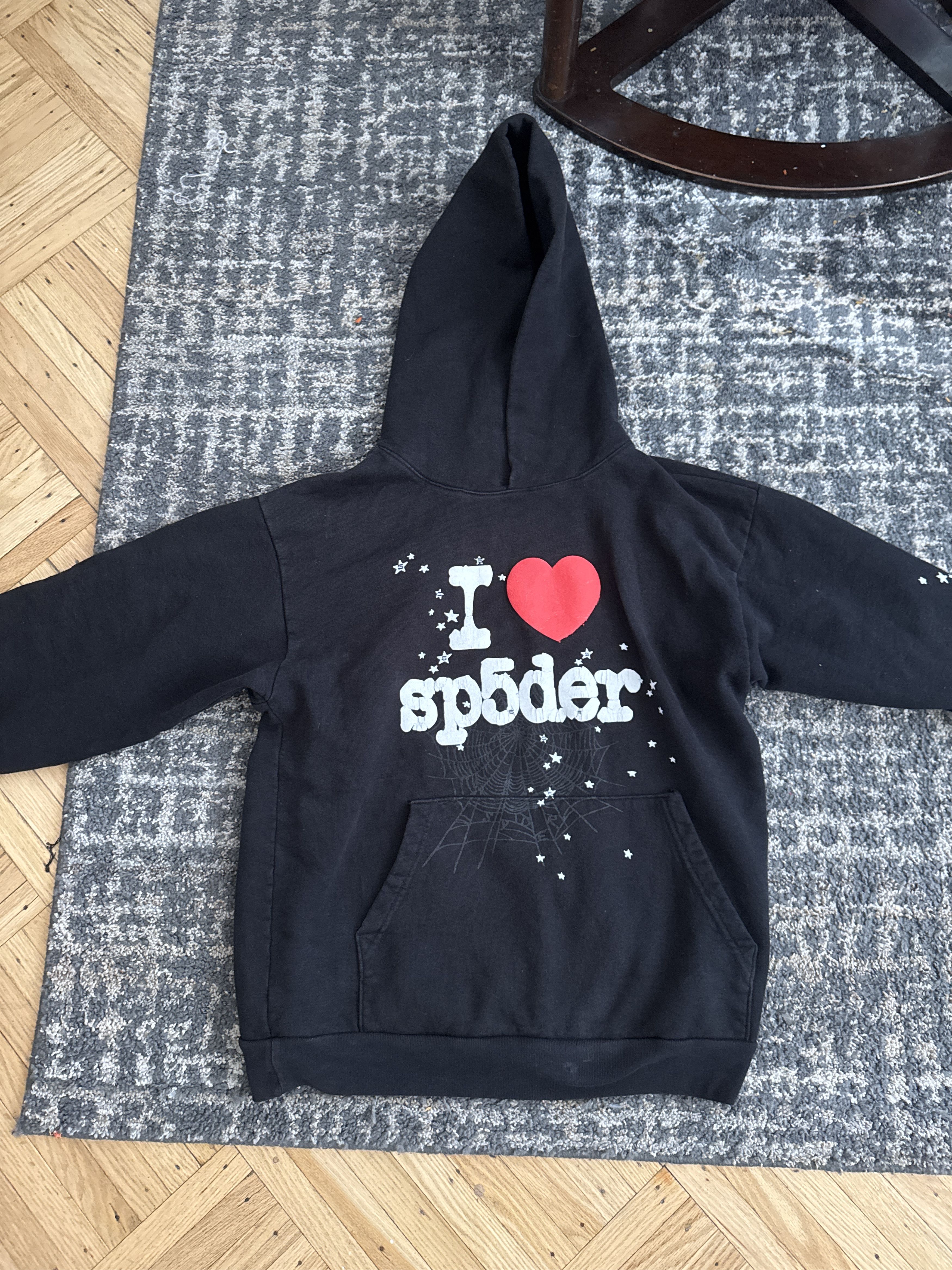 Sp5der I Heart Sp5 Hoodie | Grailed