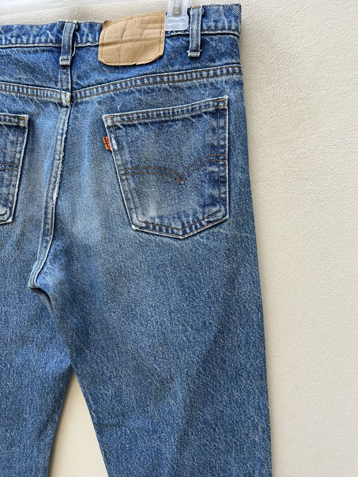 Levi's × Vintage Vintage Early 90s Levi’s 517 Orange Tab Denim Flare Jeans Size US 31 - 18 Thumbnail