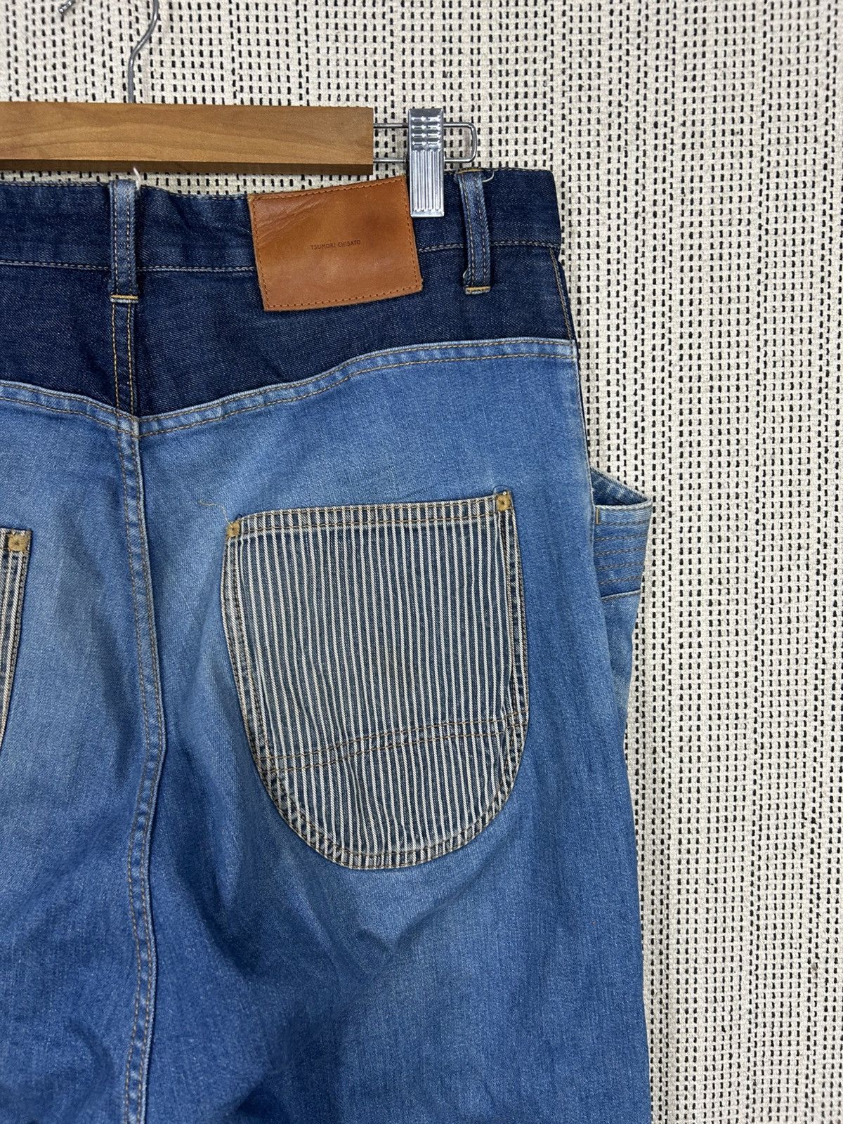 Tsumori Chisato Vintage tsumori chisato issey miyake high front denim Size US 32 / EU 48 - 3 Thumbnail