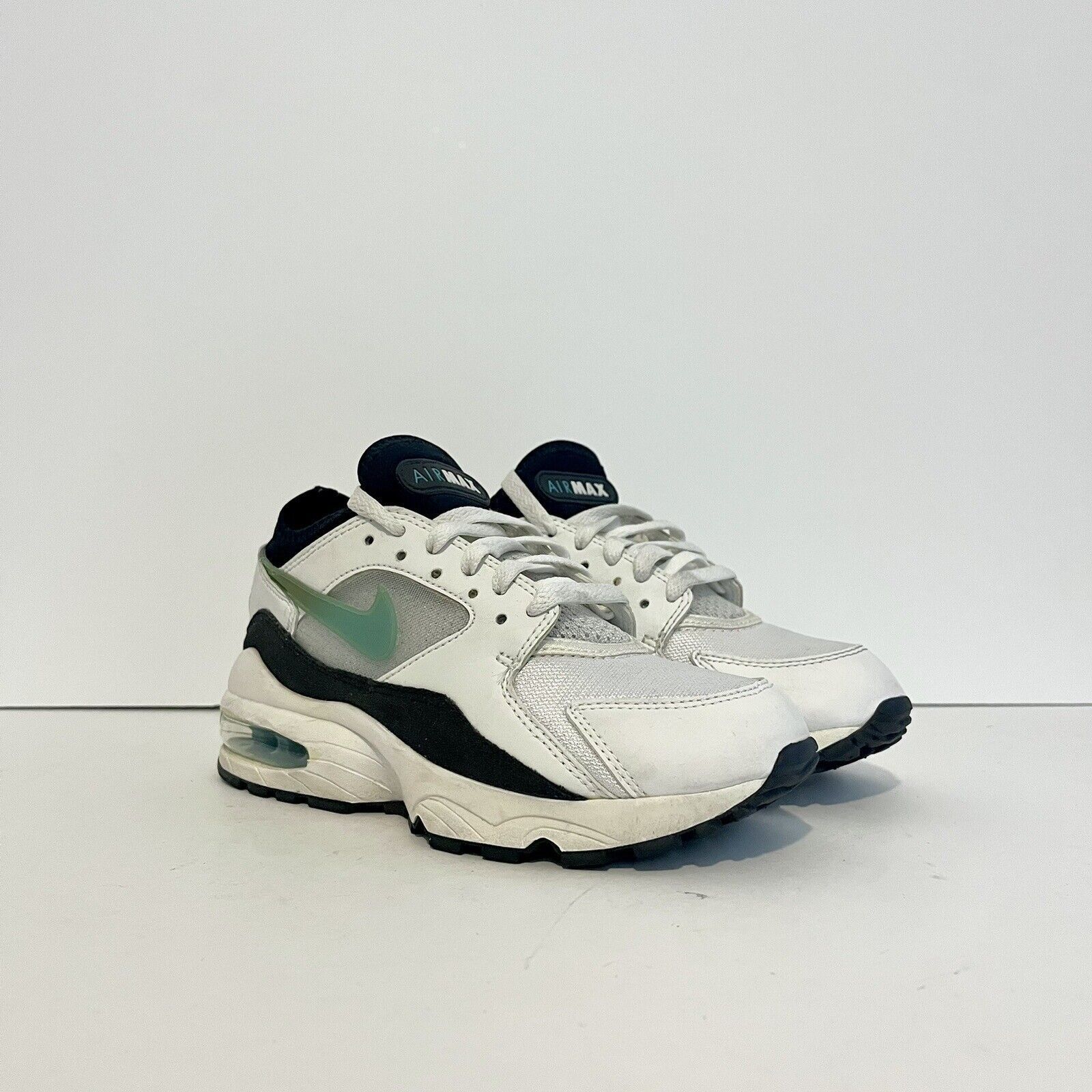 Nike 2017 Nike Air Max 93 Dusty Cactus Black Retro OG 307167-100 Size US 5.5 / IT 35.5 - 3 Thumbnail