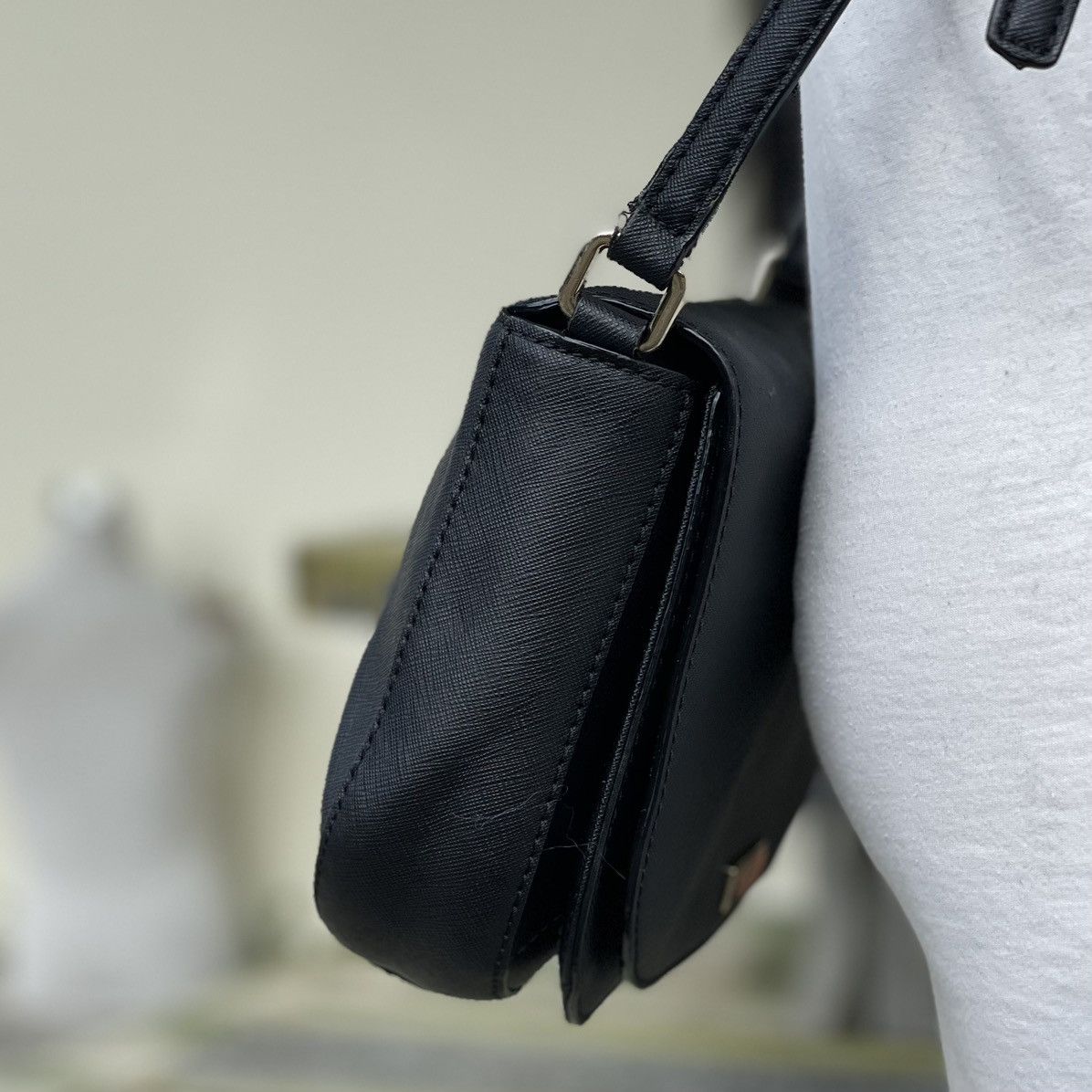 Jack Spade Kate Spade Black Leather Crossbody Size ONE SIZE - 8 Thumbnail
