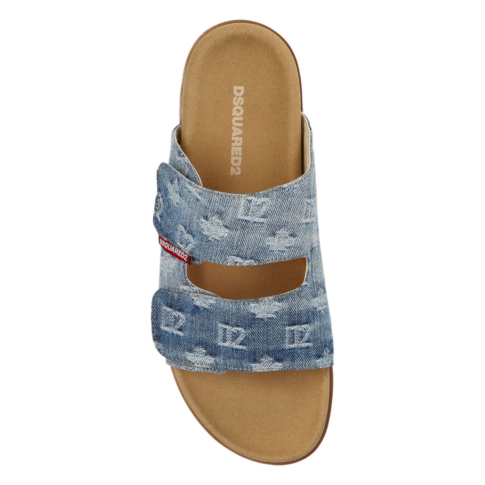 Dsquared2 DSQUARED2 Blue Denim Sandals New & Authentic (Men's size:8;) Size US 8 / EU 41 - 5 Thumbnail