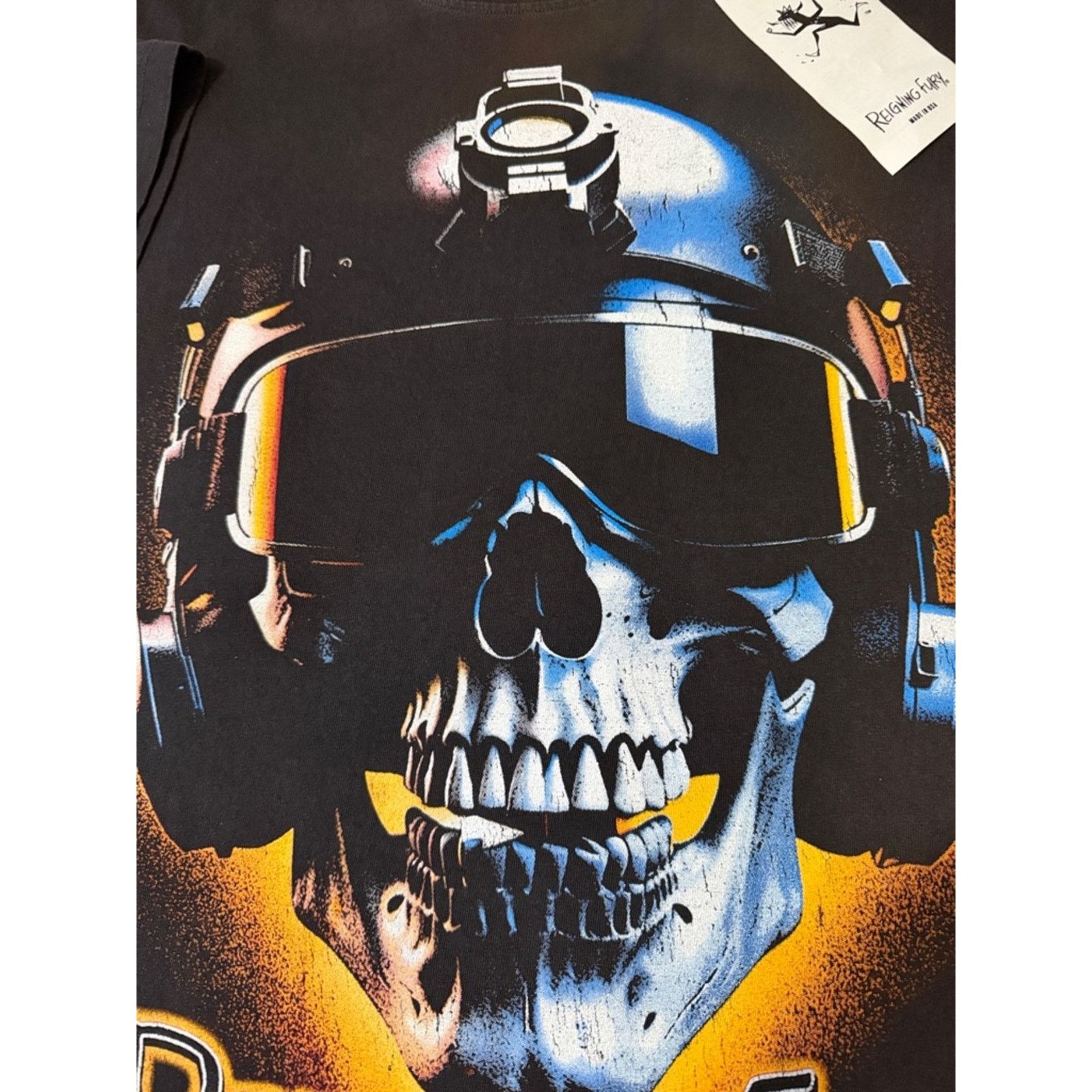 Other Reigning Fury Skull Aviator Tee Size US M / EU 48-50 / 2 - 3 Thumbnail