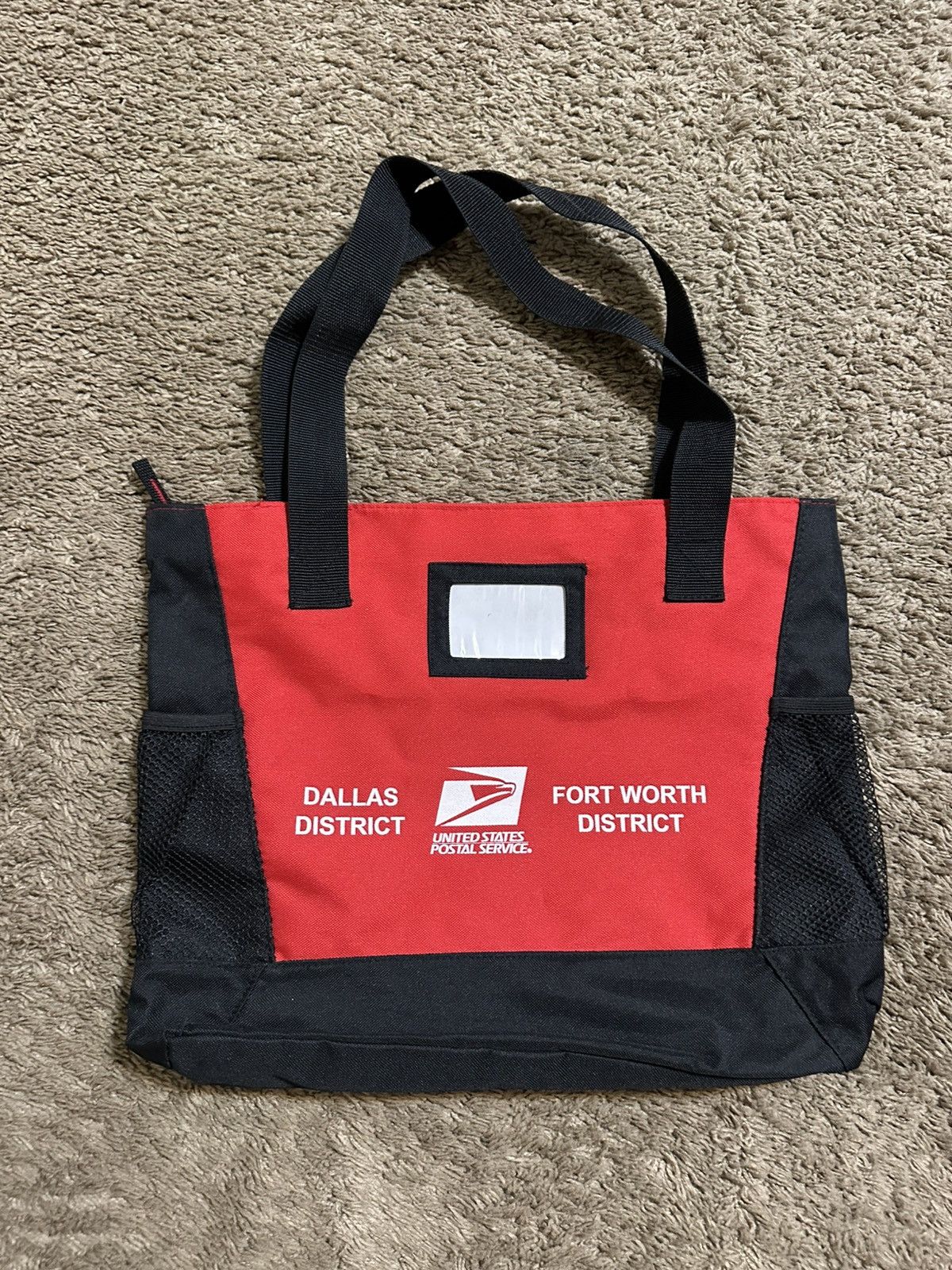 Anti Social Social Club Vintage USPS Mailman “triple red & black” tote bag 2006 Size US L / EU 52-54 / 3 - 1 Thumbnail