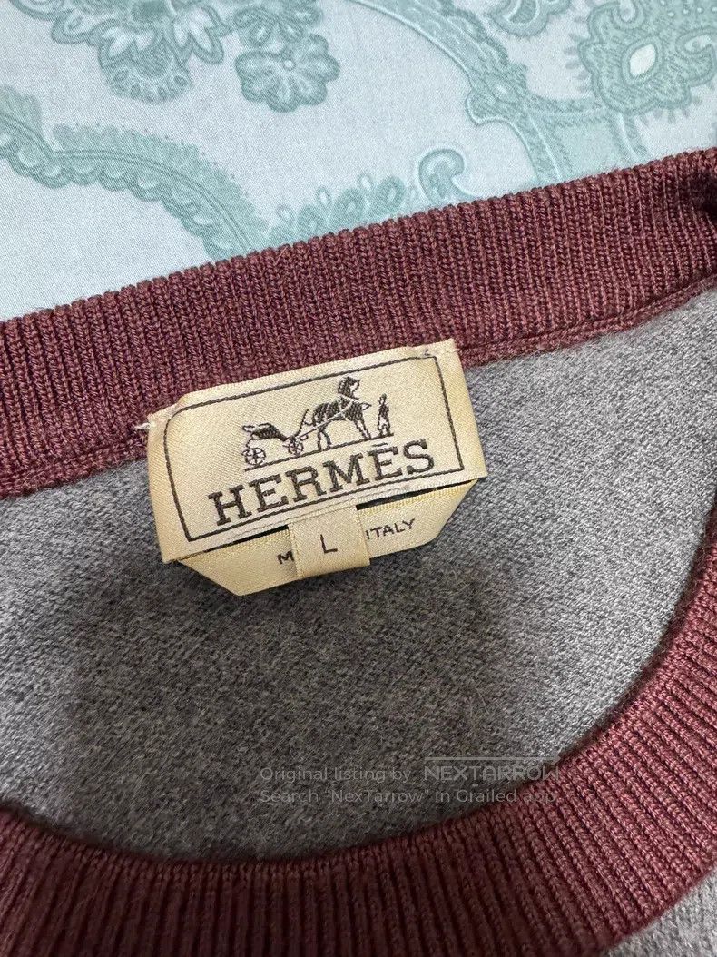 Hermes Hermes Cashmere Top Size US L / EU 52-54 / 3 - 7 Thumbnail