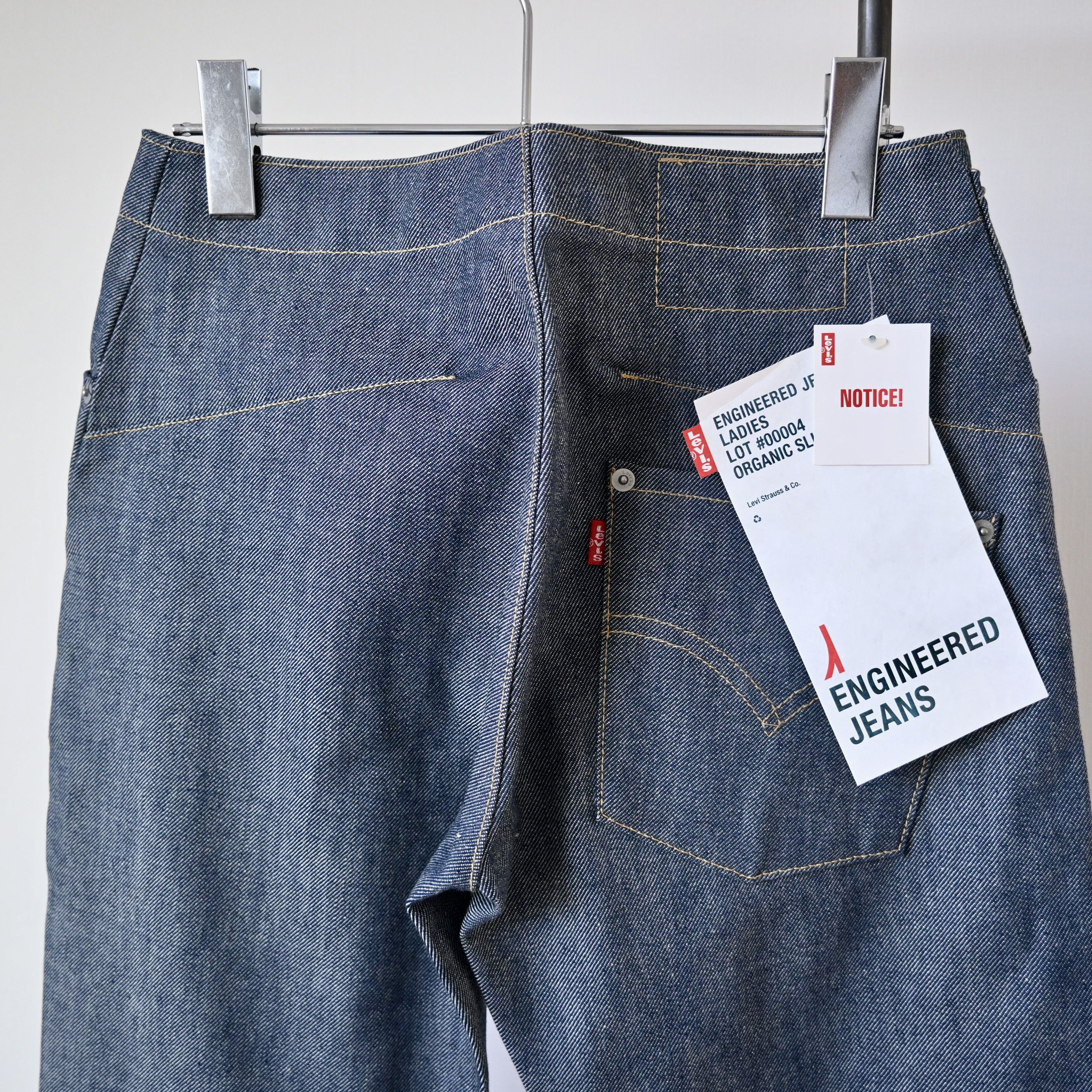Levi's DEADSTOCK 2000s Levi's ENGINEERED JEANS "ORGANIC SLIM", blue Size 30" / US 8 / IT 44 - 4 Thumbnail