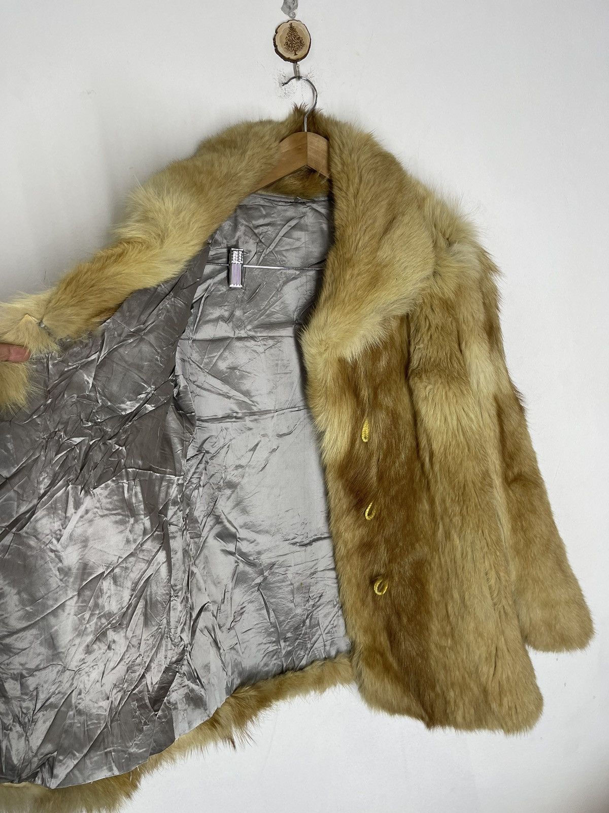 Vintage VINTAGE FOX FUR OUTER WEAR MUSHROOM BUTTON Size M / US 6-8 / IT 42-44 - 6 Thumbnail