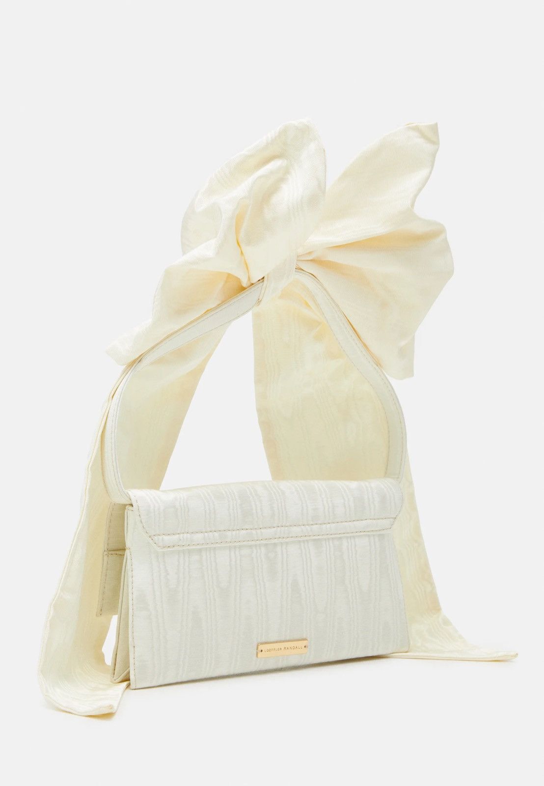 Loeffler Randall Loeffler Randall Ramona Bow Moiré Shoulder Bag NEW Size ONE SIZE - 3 Thumbnail