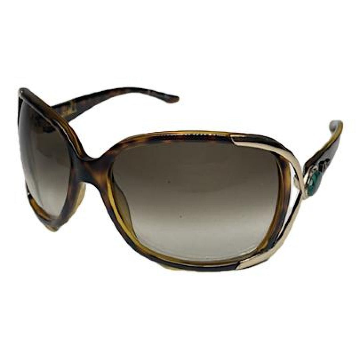 Dior Brown Plastic Sunglasses Size ONE SIZE - 1 Thumbnail