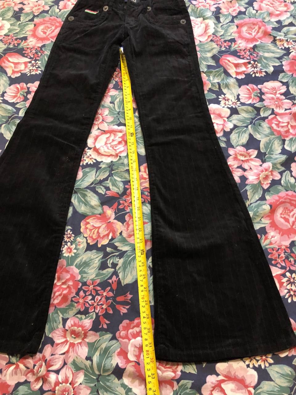 Dolce & Gabbana Black Pants luxury Dolce&Gabbana Y2K logo Vintage Size 27" / US 4 / IT 40 - 16 Thumbnail